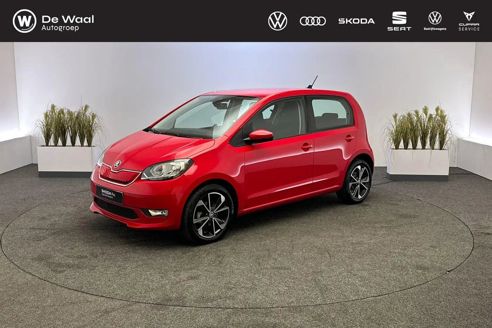 Skoda Citigo e-iV 83pk EV Style | Stoelverwarming, Parkeersenso Rouge - 1
