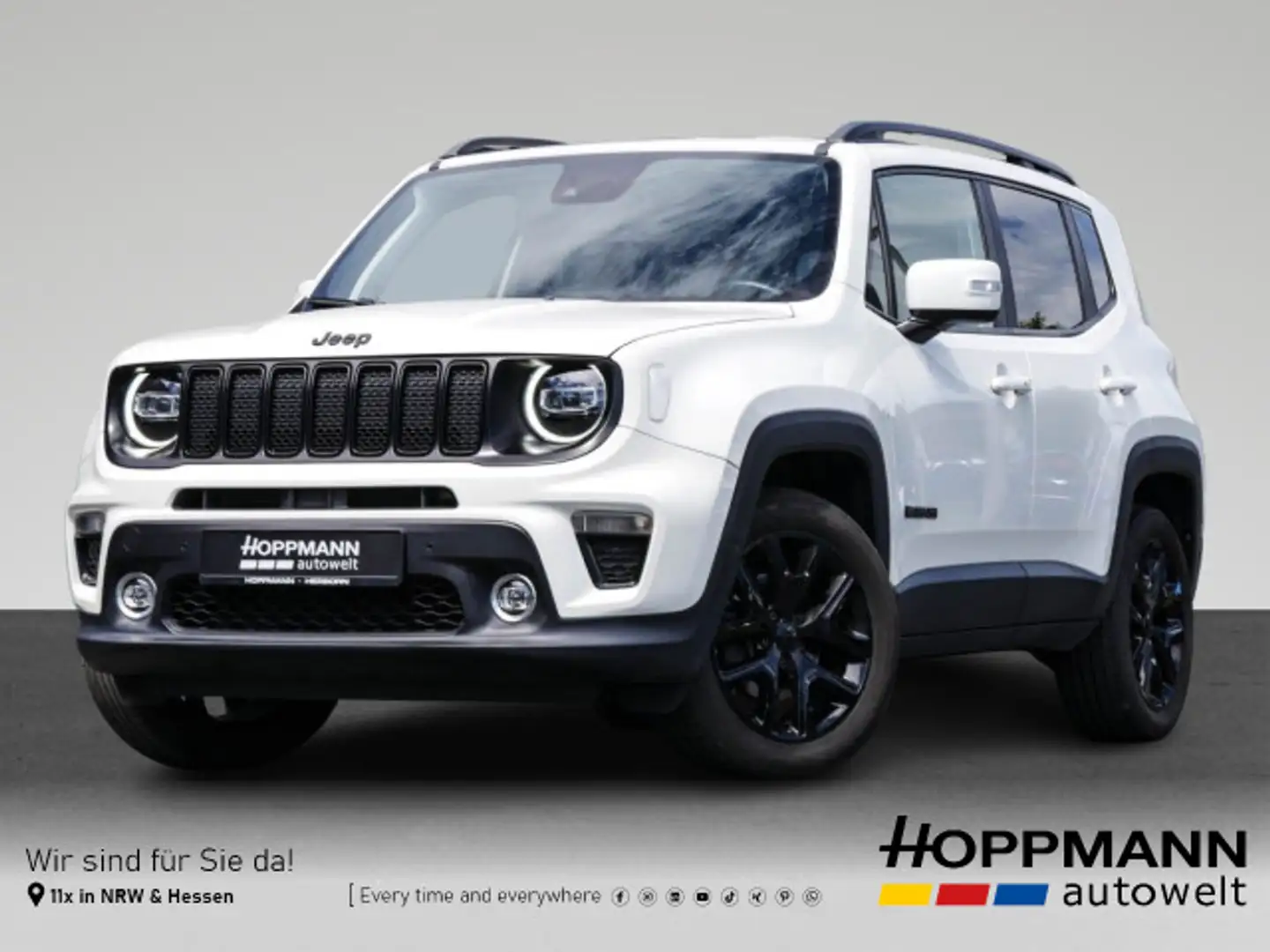 Jeep Renegade 1.3T-GDI Limited 4WD Automatik Navi Kam Weiß - 1