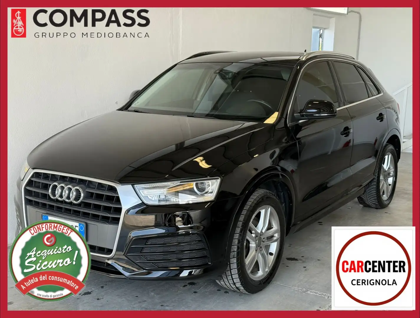 Audi Q3 Q3 2.0 TDI 150 CV Sport Noir - 1