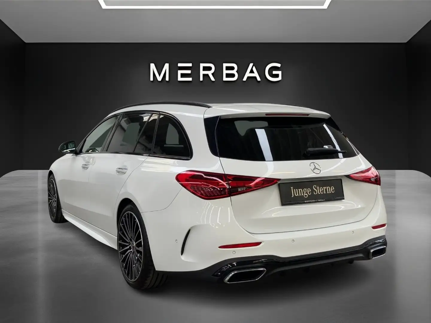 Mercedes-Benz C 220 d 4MATIC T-Modell AMG Line Weiß - 2
