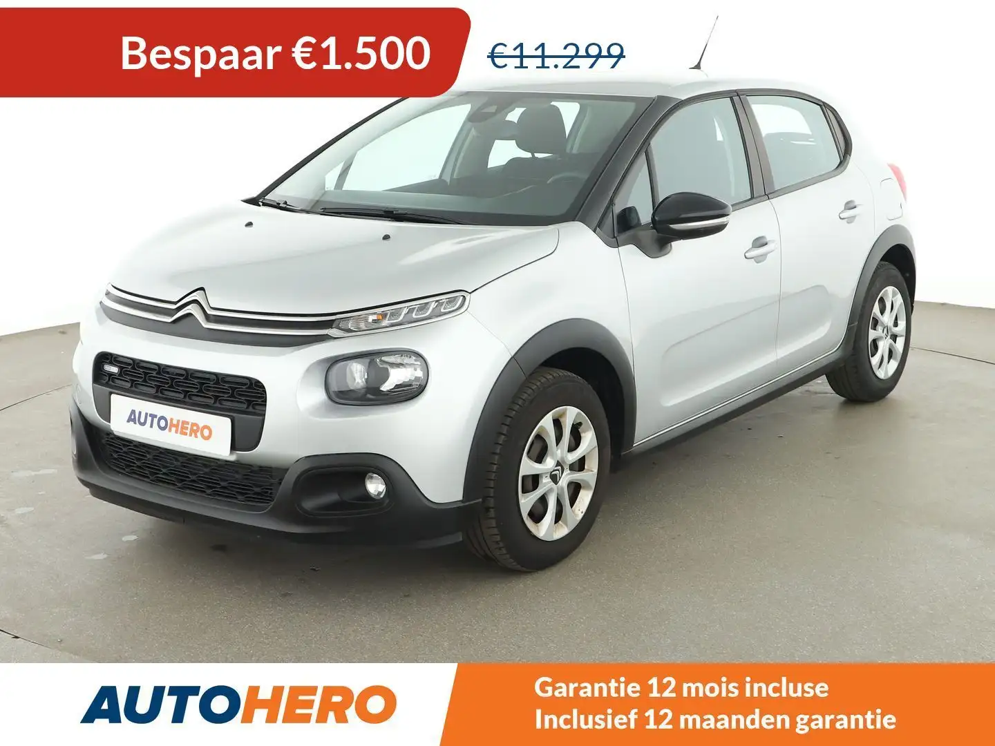 Citroen C3 1.2 PureTech Feel Gris - 1