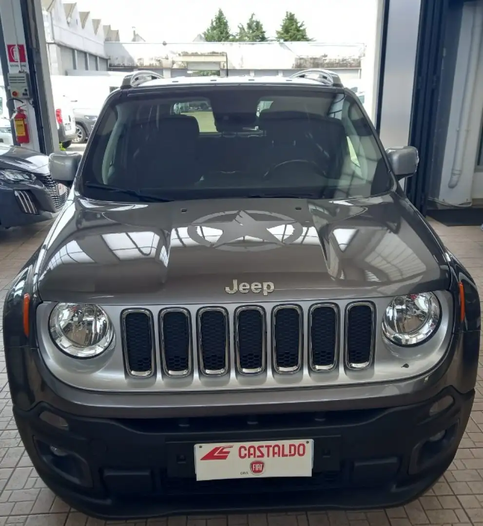 Jeep Renegade 1.6 Mjt 120 CV Limited Gris - 1