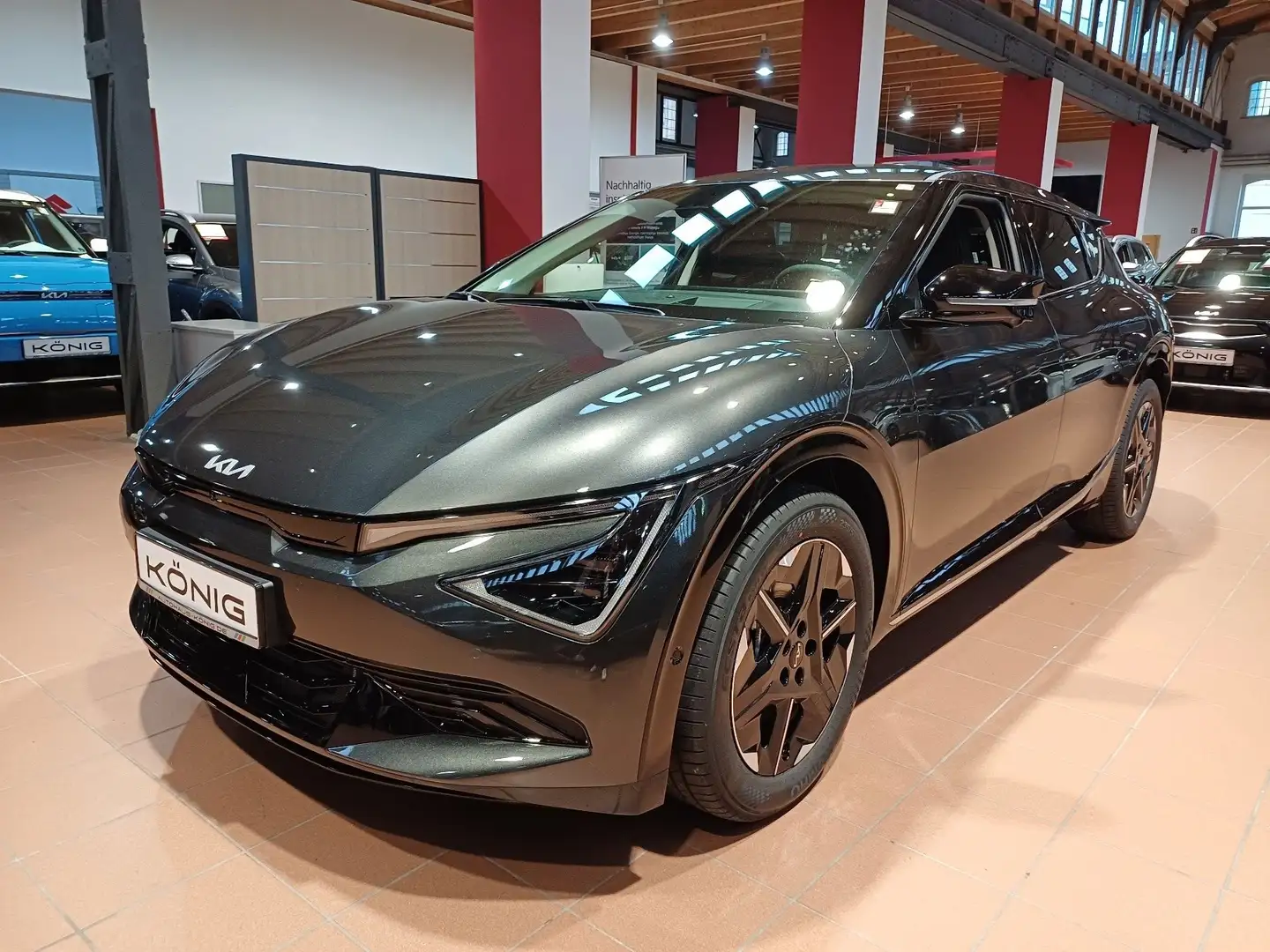 Kia EV6 84-kWh EARTH WP  Sound Komfort Assist Drive Grau - 1