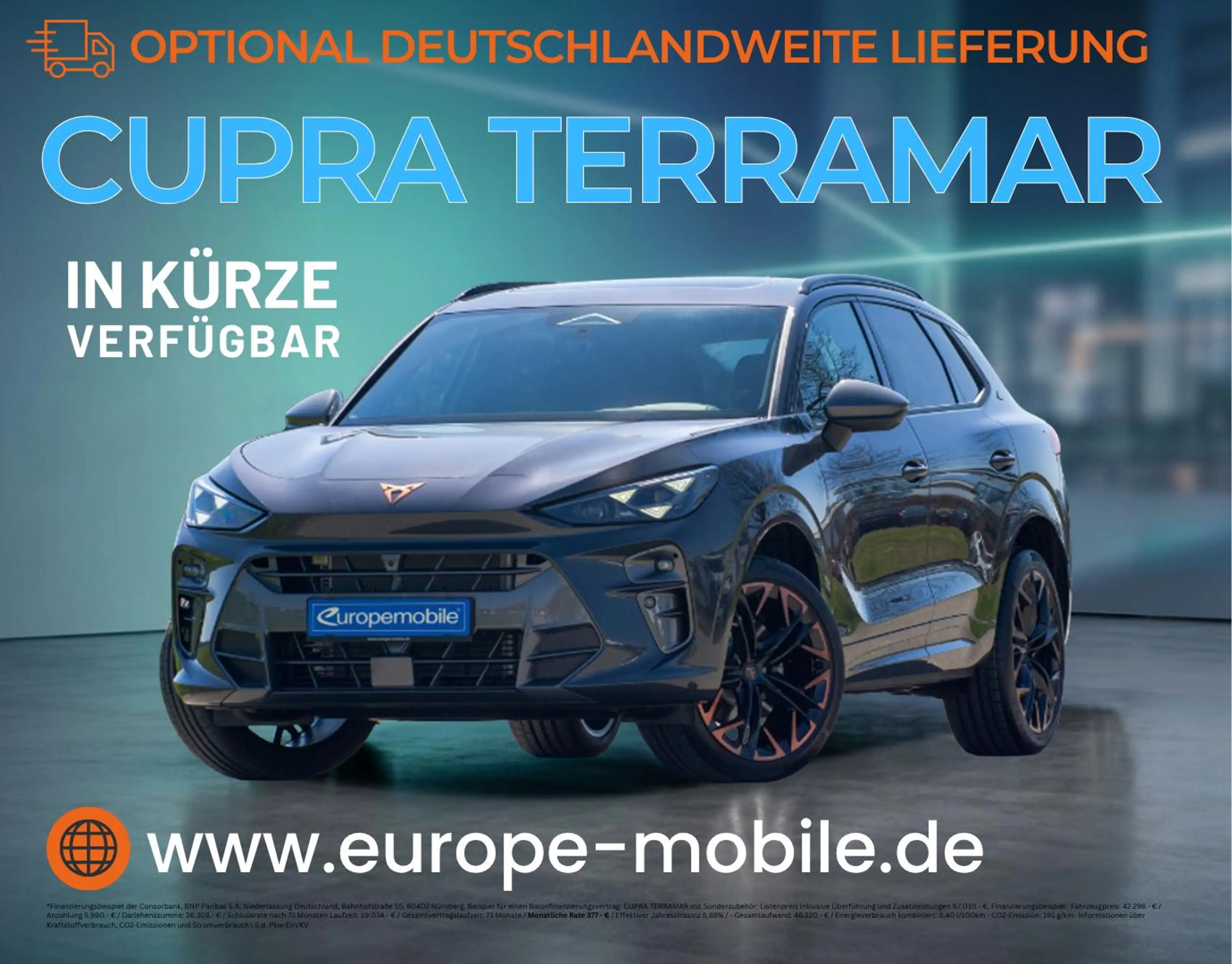 CUPRA Terramar VZ 2.0 TSI 195kW DSG 4Drive (Vorlauf) PANO/NAV/...