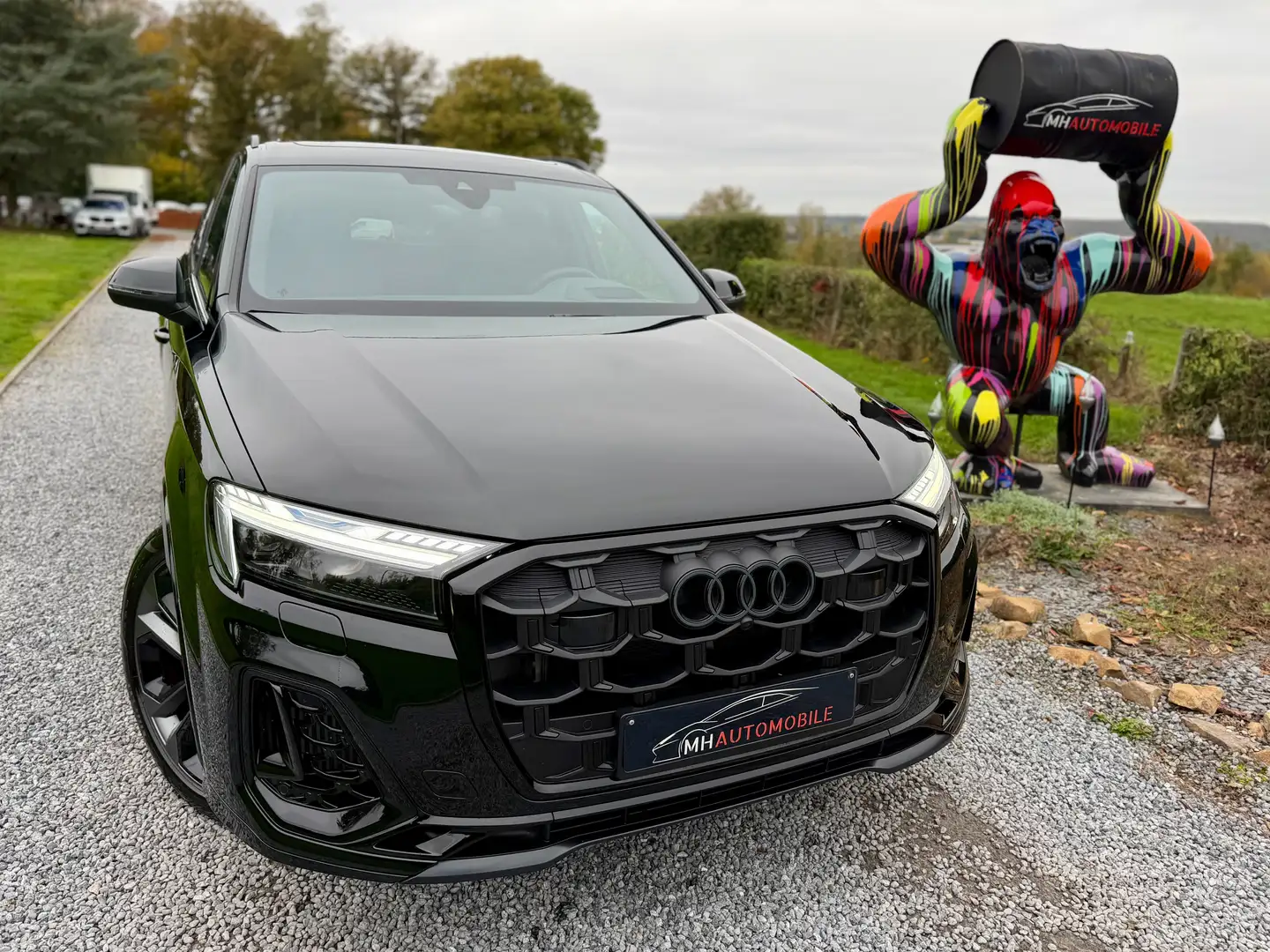 Audi Q7 e-hybrid 55 TFSI e Quattro S line Tiptronic Zwart - 2