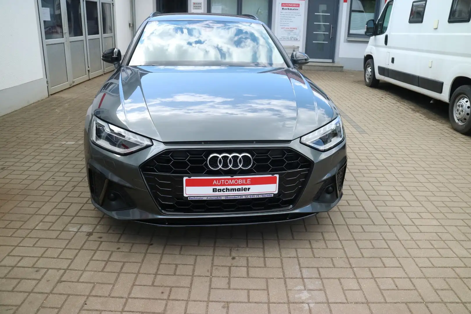 Audi A4 Avant 35 TDI S line-AHK-elektr.-LED-Matrix Gris - 2