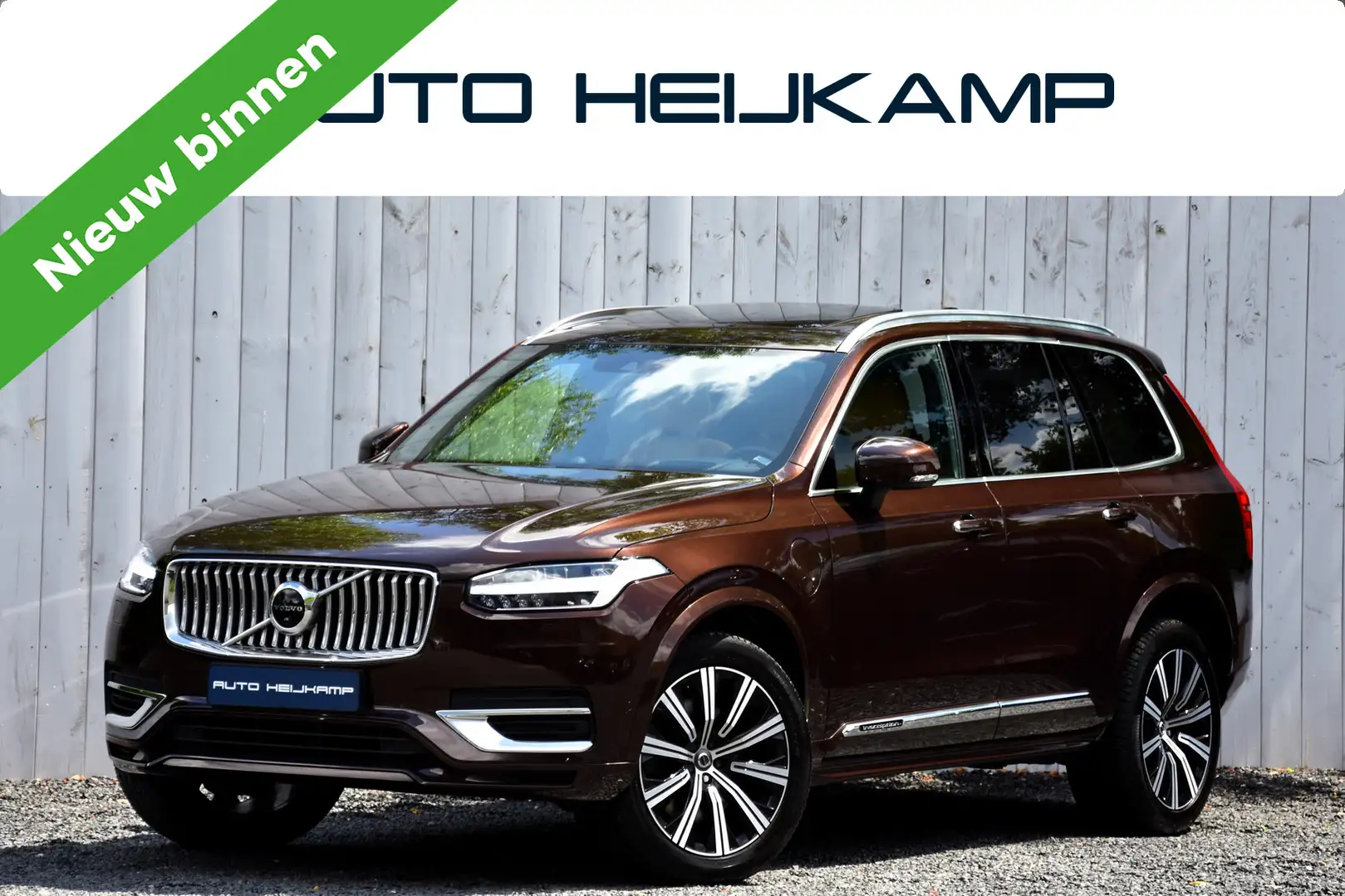 Volvo XC90 2.0 T8 Recharge AWD Inscription | Polestar | Lucht Bruin - 1