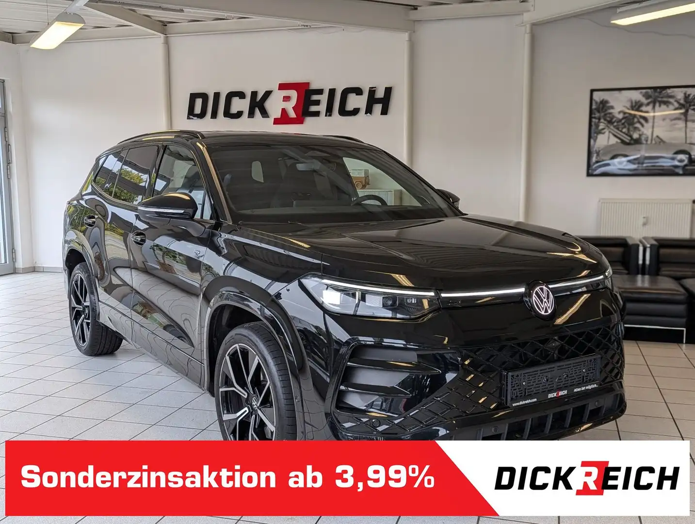 Volkswagen Tayron 2.0TDI 4M R-Line Launch Pano Black AHK 20 Schwarz - 1