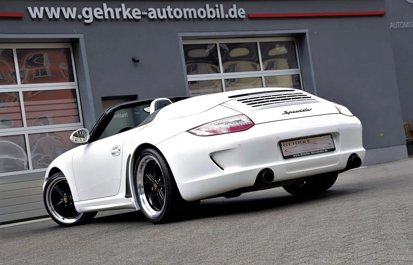 Porsche 997 997 Speedster *No.63/356,Dt. Fzg.,1. Hand,U-frei Bílá - 2