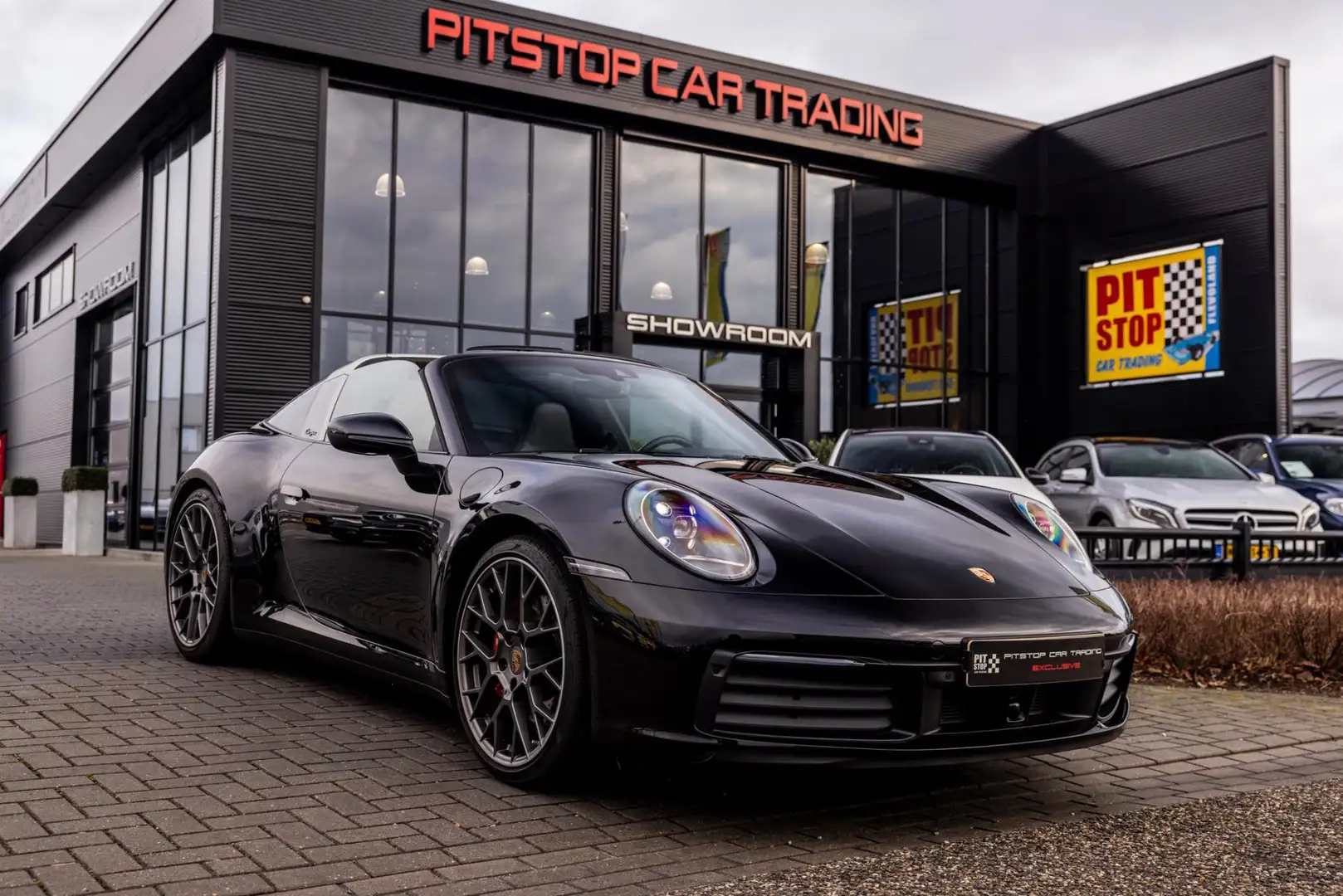 Porsche 992 992 Targa 3.0 4 S, 450 PK, Approved, NL Auto, BTW! Negro - 1