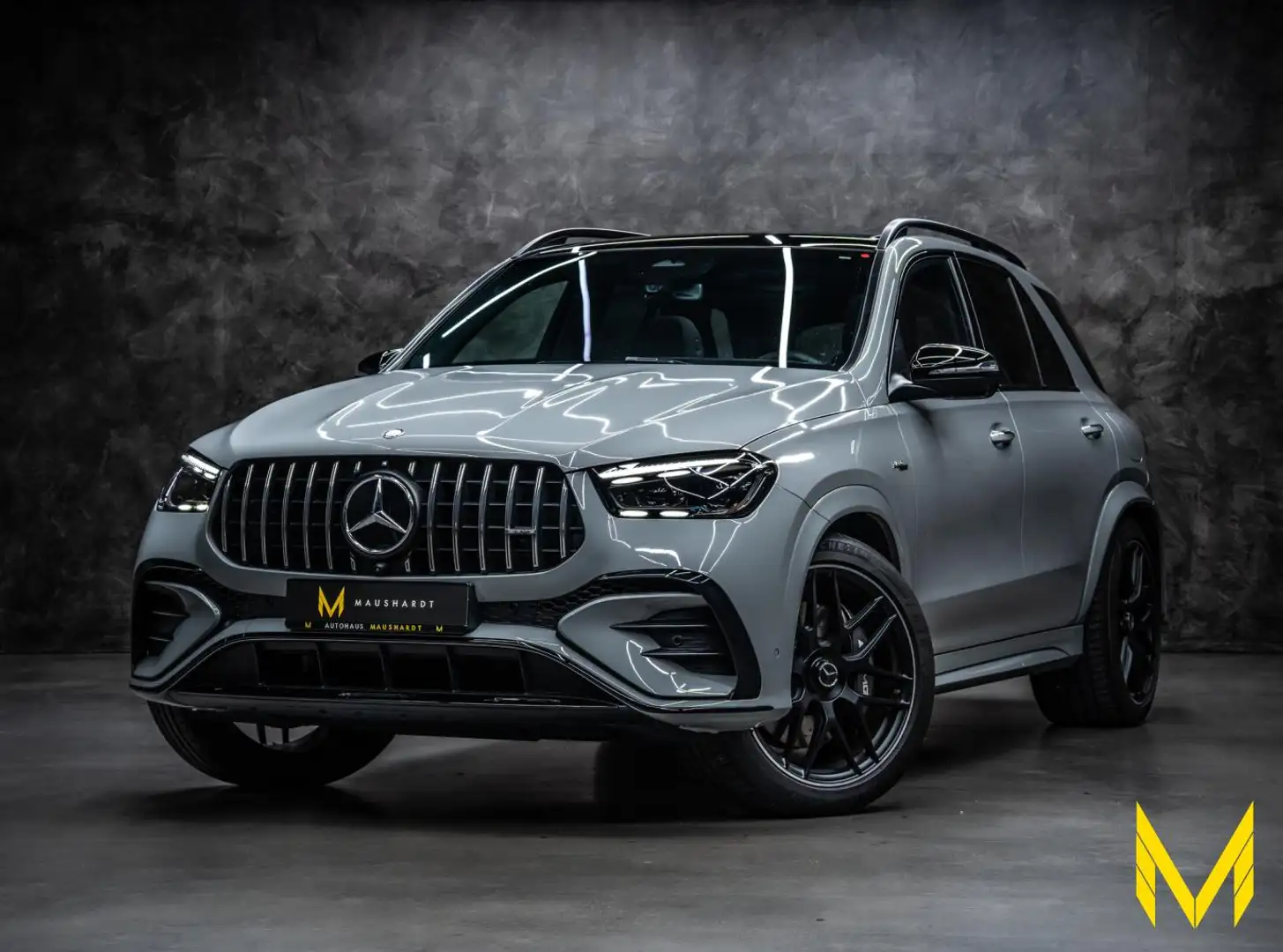 Mercedes-Benz GLE 53 AMG HY4M+|MY25|NIGHT|LM22|AGA|AIR|AHK|DIS Gri - 1