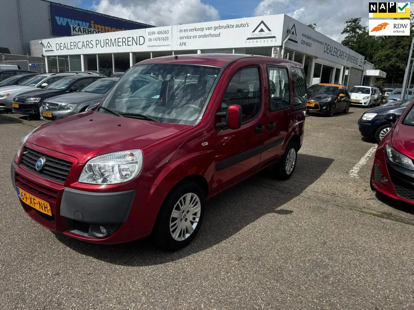 Fiat Doblo 1.4 Dynamic Rouge - 1