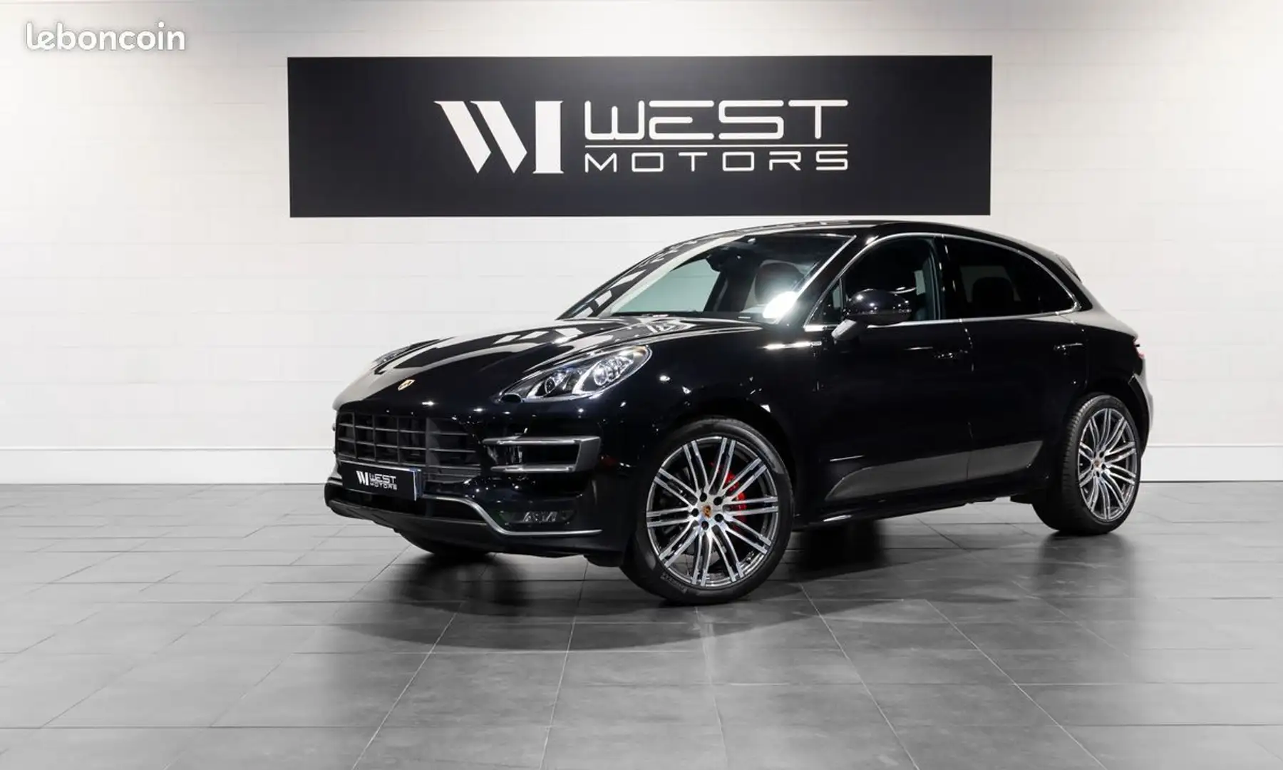 Porsche Macan Turbo V6 3.6 400 – Français Chrono Susp. Pneumatiq Negro - 1
