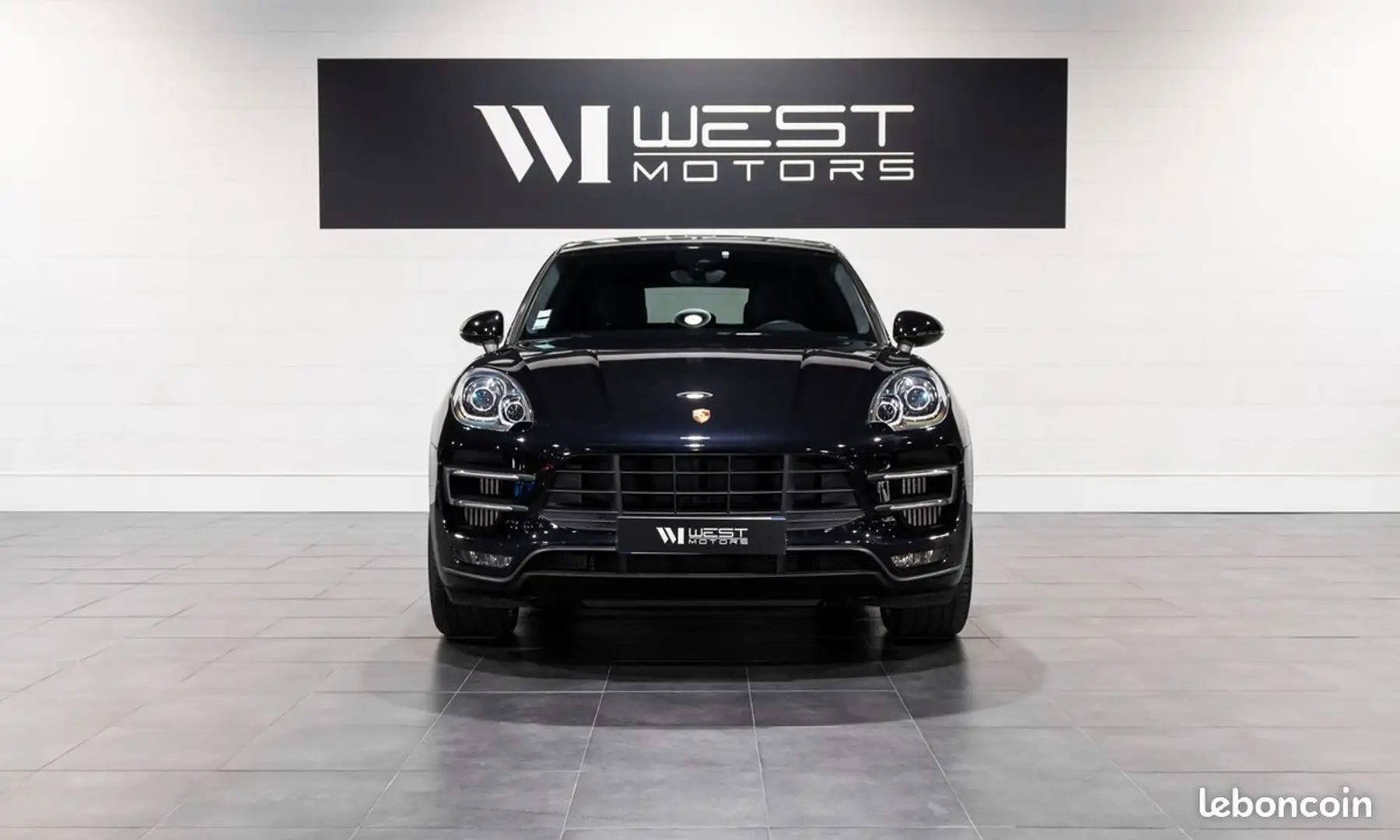 Porsche Macan Turbo V6 3.6 400 – Français Chrono Susp. Pneumatiq Negro - 2