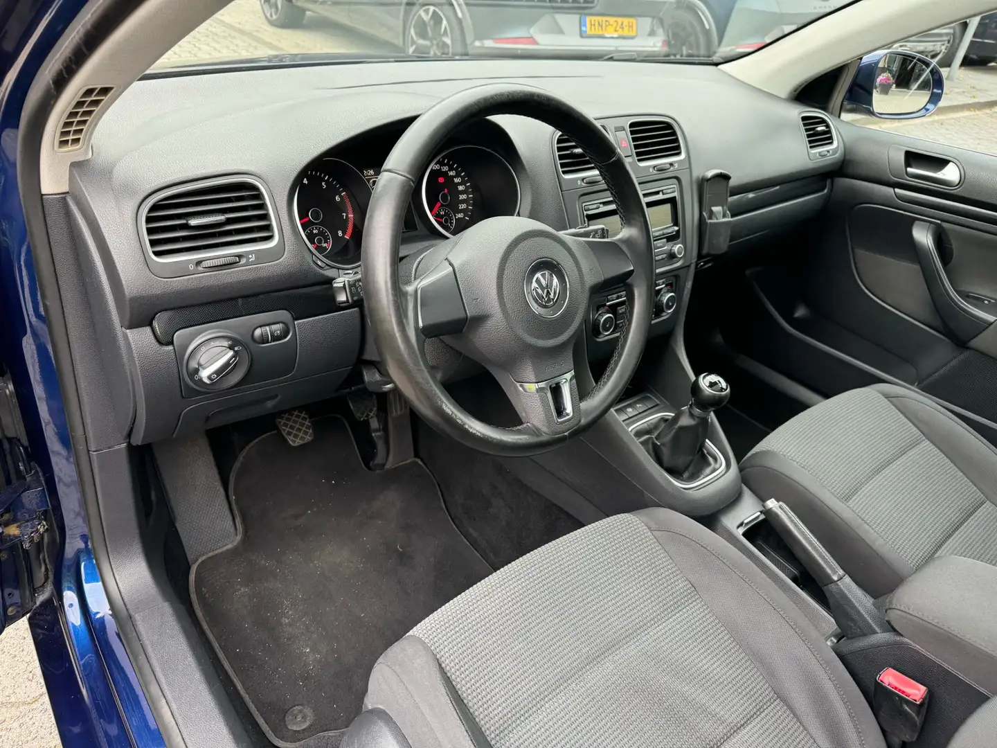 Volkswagen Golf Variant 1.4 TSI Highline xenon, trekhaak, stoelverw, airco Blauw - 2