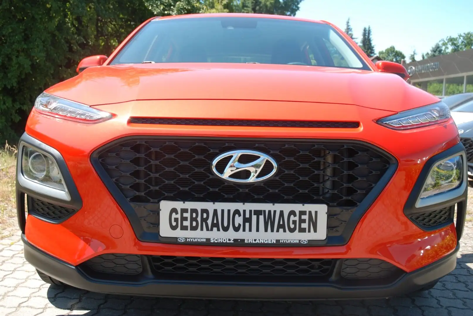 Hyundai KONA 1,0 T-GDI Select 2WD Pomarańczowy - 2