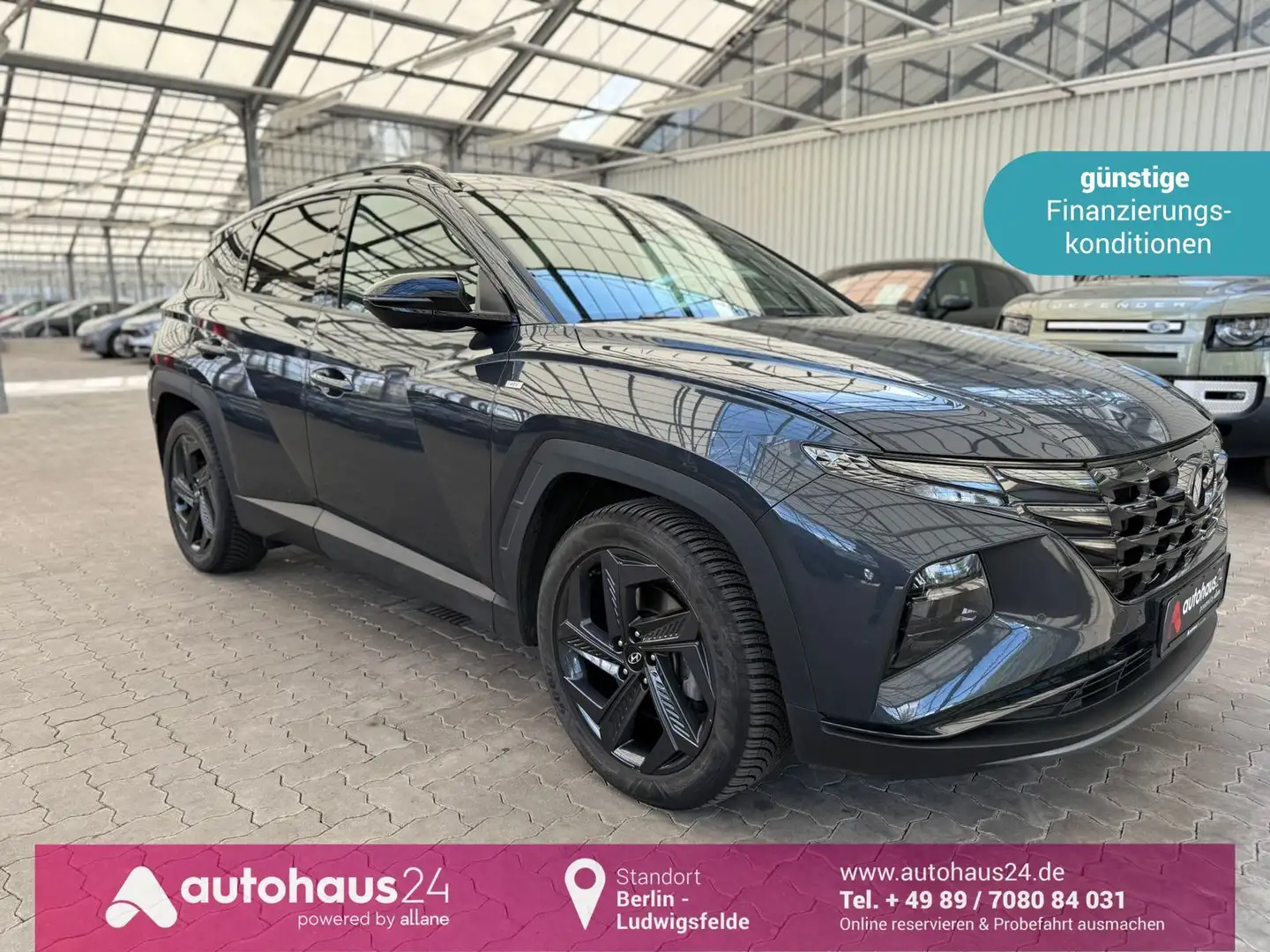 Hyundai TUCSON 1.6 T-GDI Blackl.  Mild-Hybrid 4WD Schwarz - 1