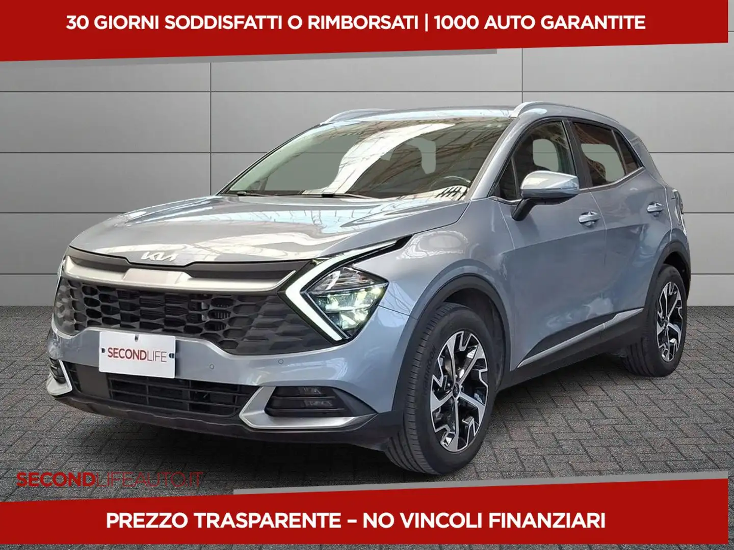 Kia Sportage 1.6 tgdi hev Style auto Blu/Azzurro - 1