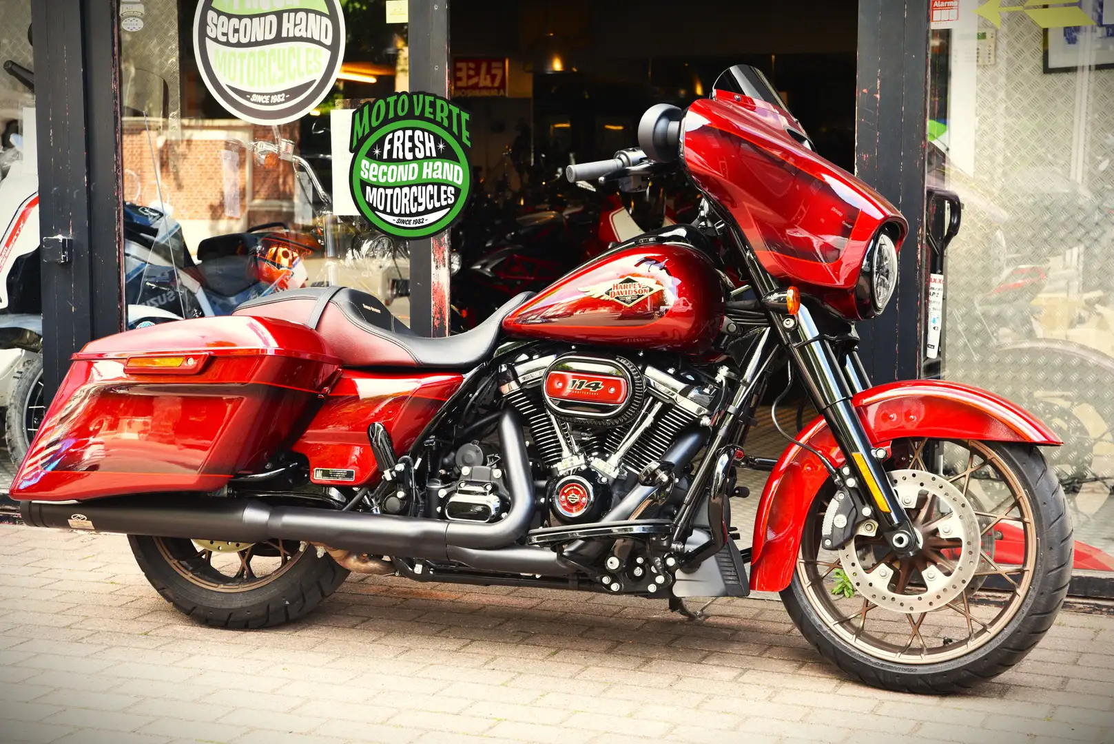 Harley-Davidson Street Glide 120TH ANNIVERSARY (TVAC) ***MOTO VERTE*** Roşu - 1