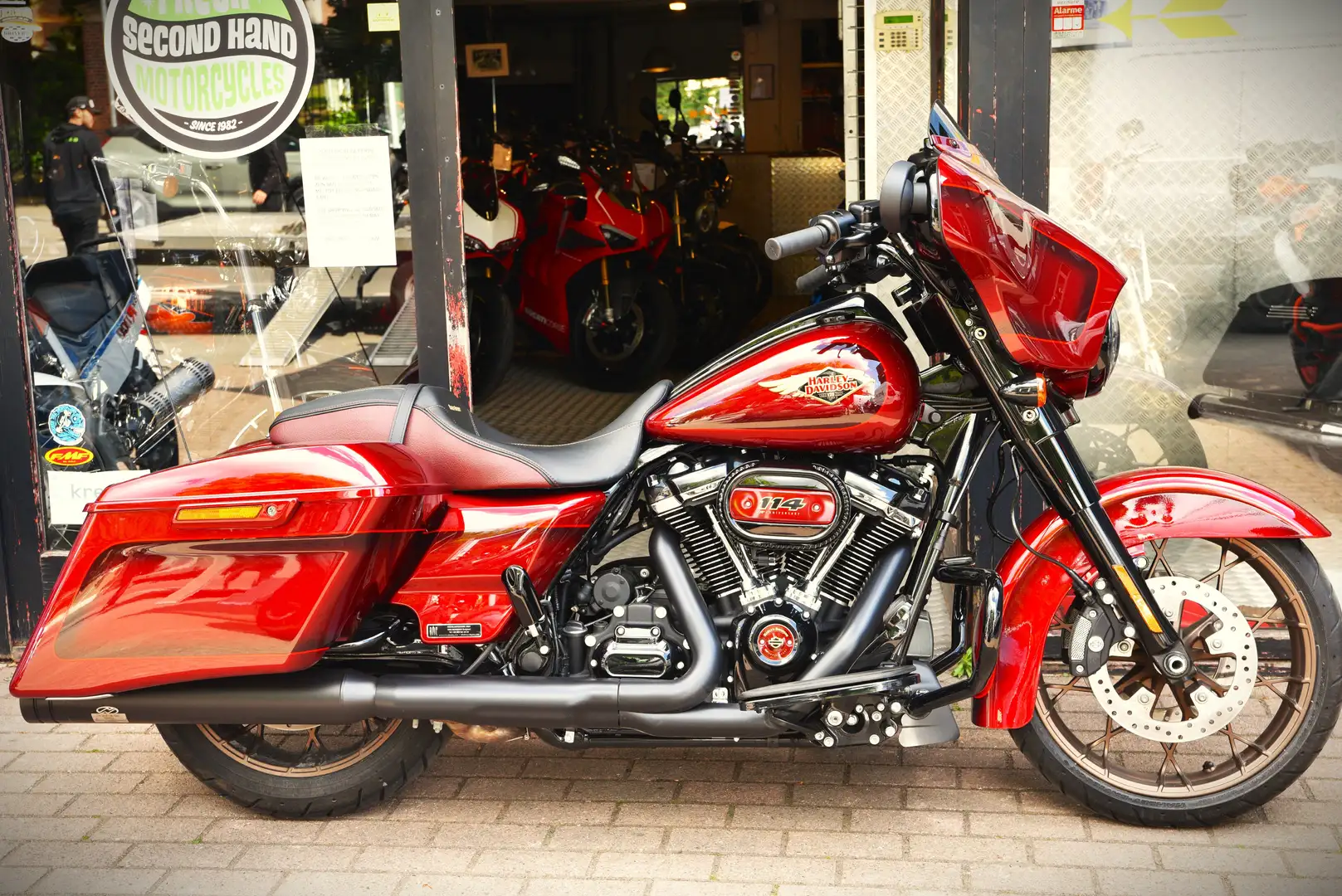 Harley-Davidson Street Glide 120TH ANNIVERSARY (TVAC) ***MOTO VERTE*** Roşu - 2