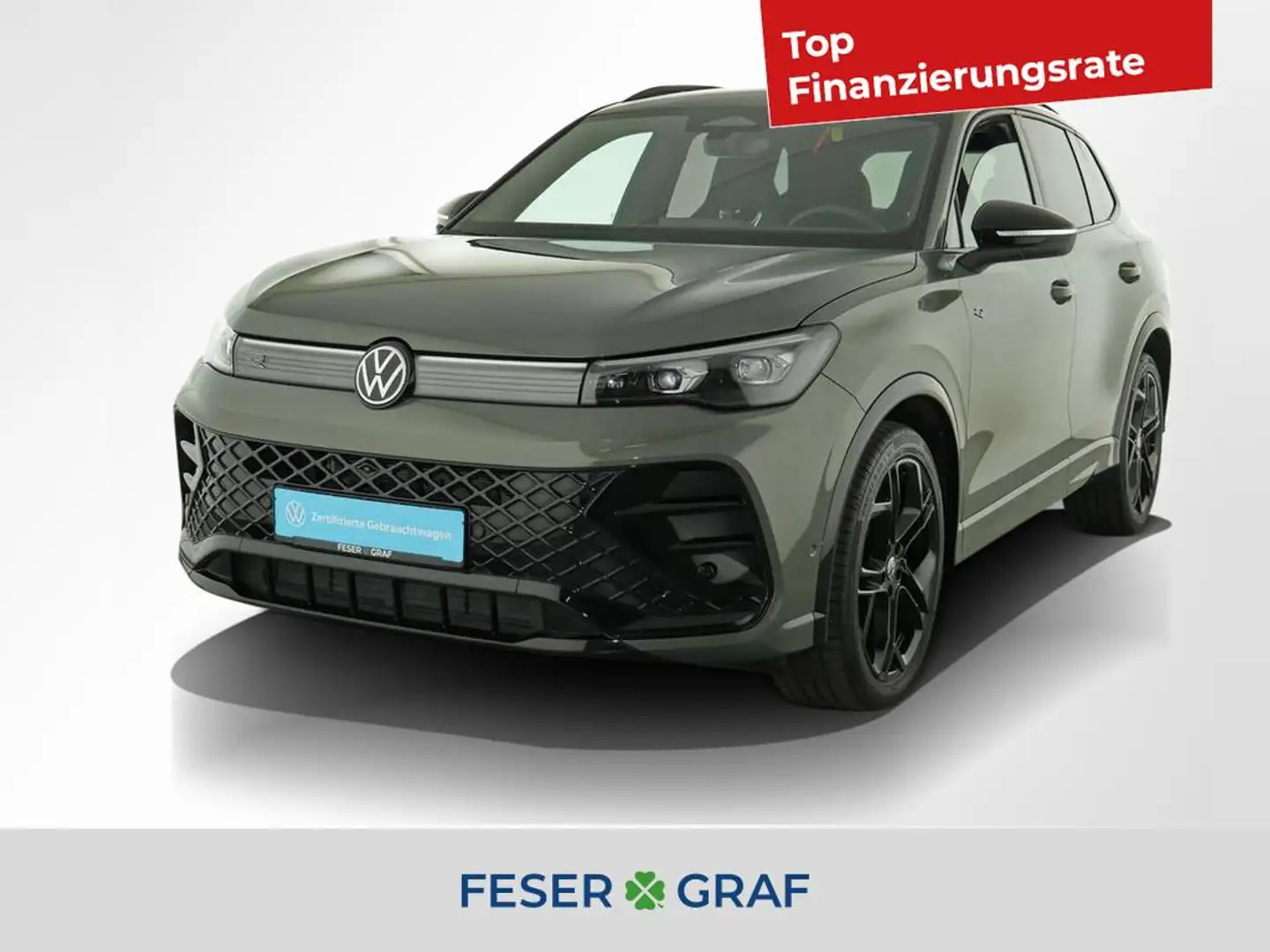Volkswagen Tiguan 1.5 TSI DSG R LINE IQ.LIGHT NAVI KAMERA Vert - 1