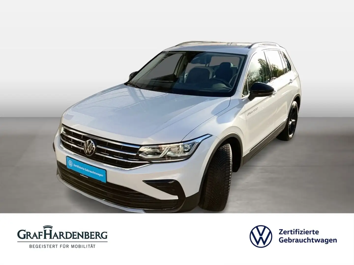 Volkswagen Tiguan UrbanSport Plus TSI DSG Navi AHK Matrix Weiß - 1
