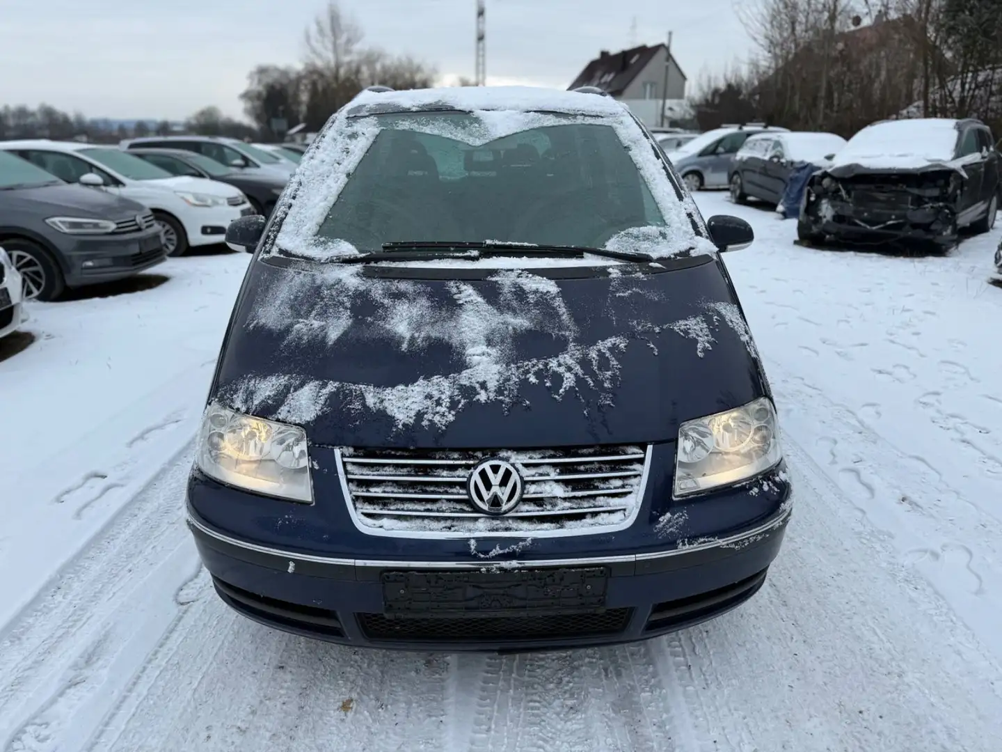 Volkswagen Sharan 7 Sitzer 2.0 140 PS Sitzheizung Blau - 1