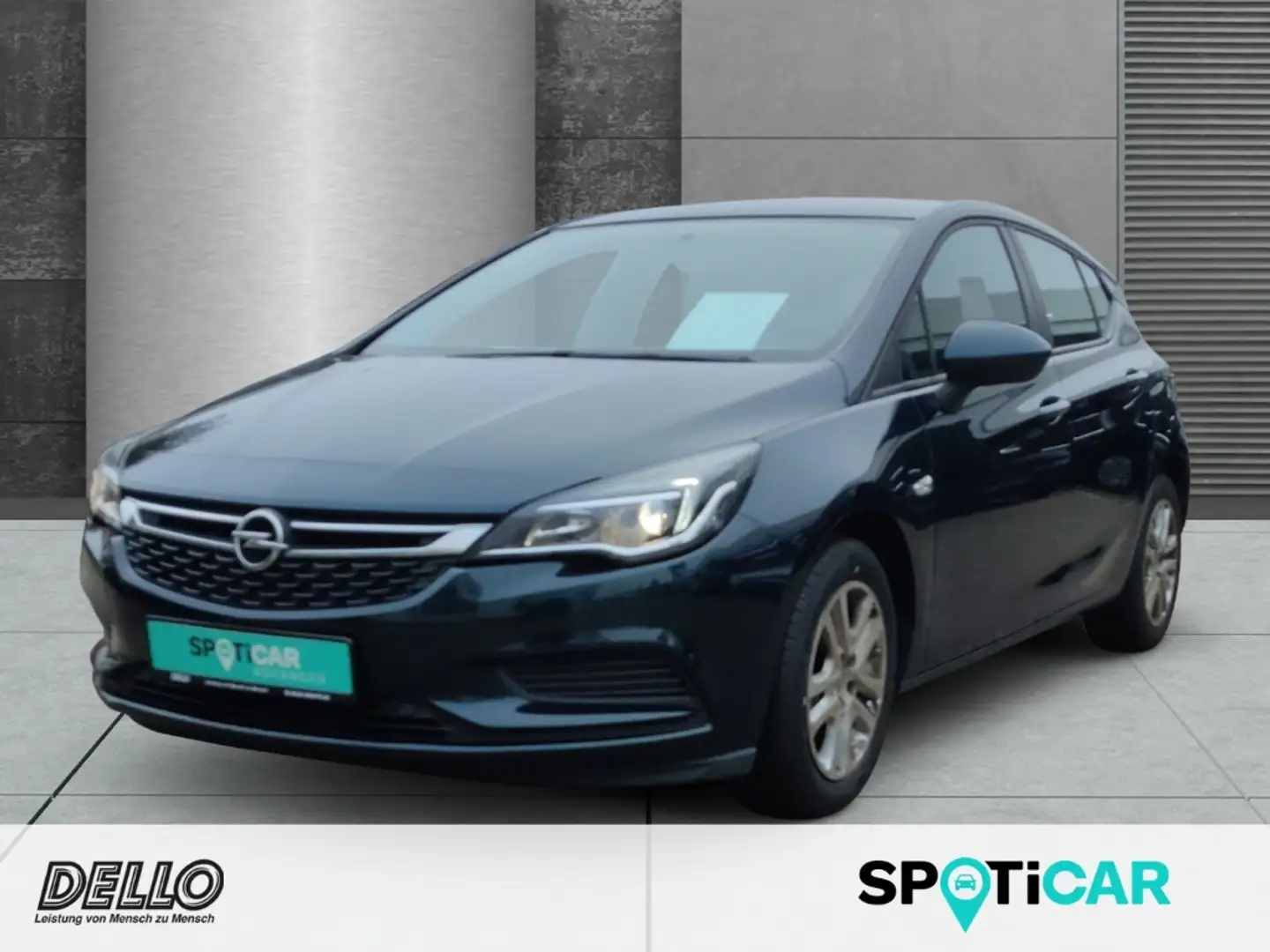 Opel Astra 1.0 T Edition Winterpaket PDC vo+hi Multimedia Grün - 1