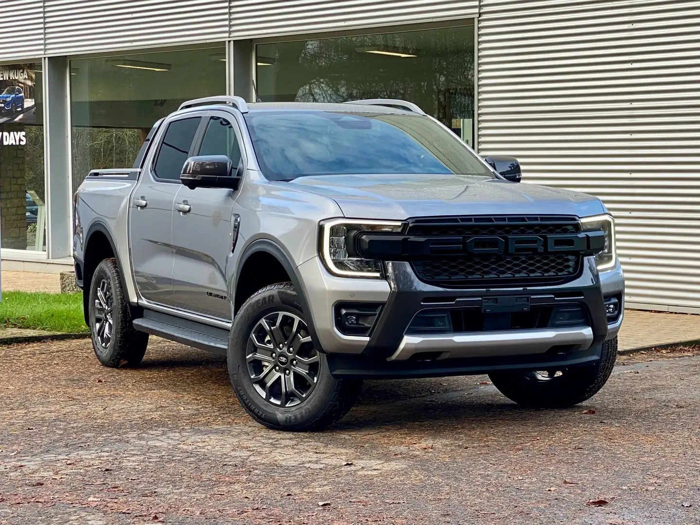 Ford Ranger WILDTRAK 3.0L V6 240CH A10 + Volet Elec Grijs - 1