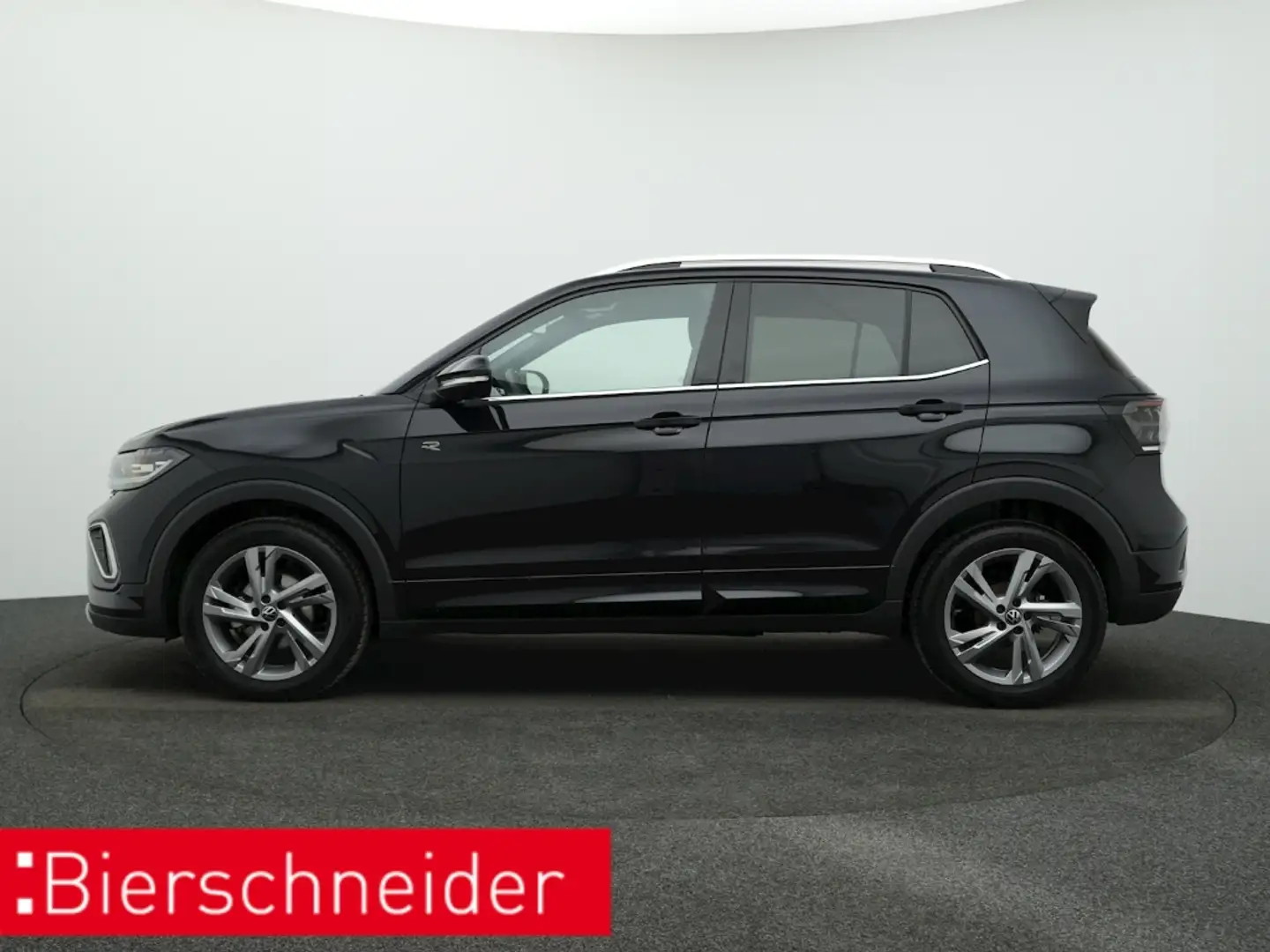 Volkswagen T-Cross 1.0 TSI DSG R-Line IQ.LIGHT NAVI ACC Zwart - 2