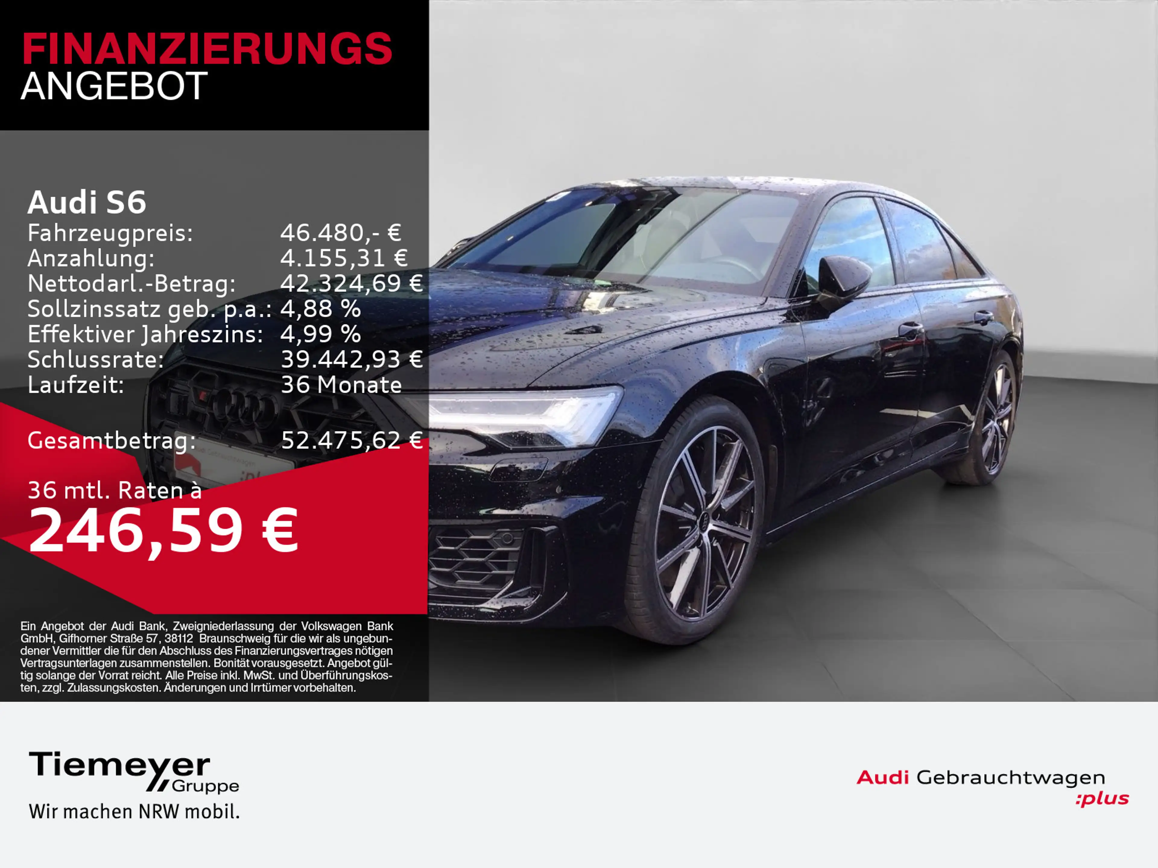 Audi S6 TDI Q LM20 KAMERA S-SITZE BuO