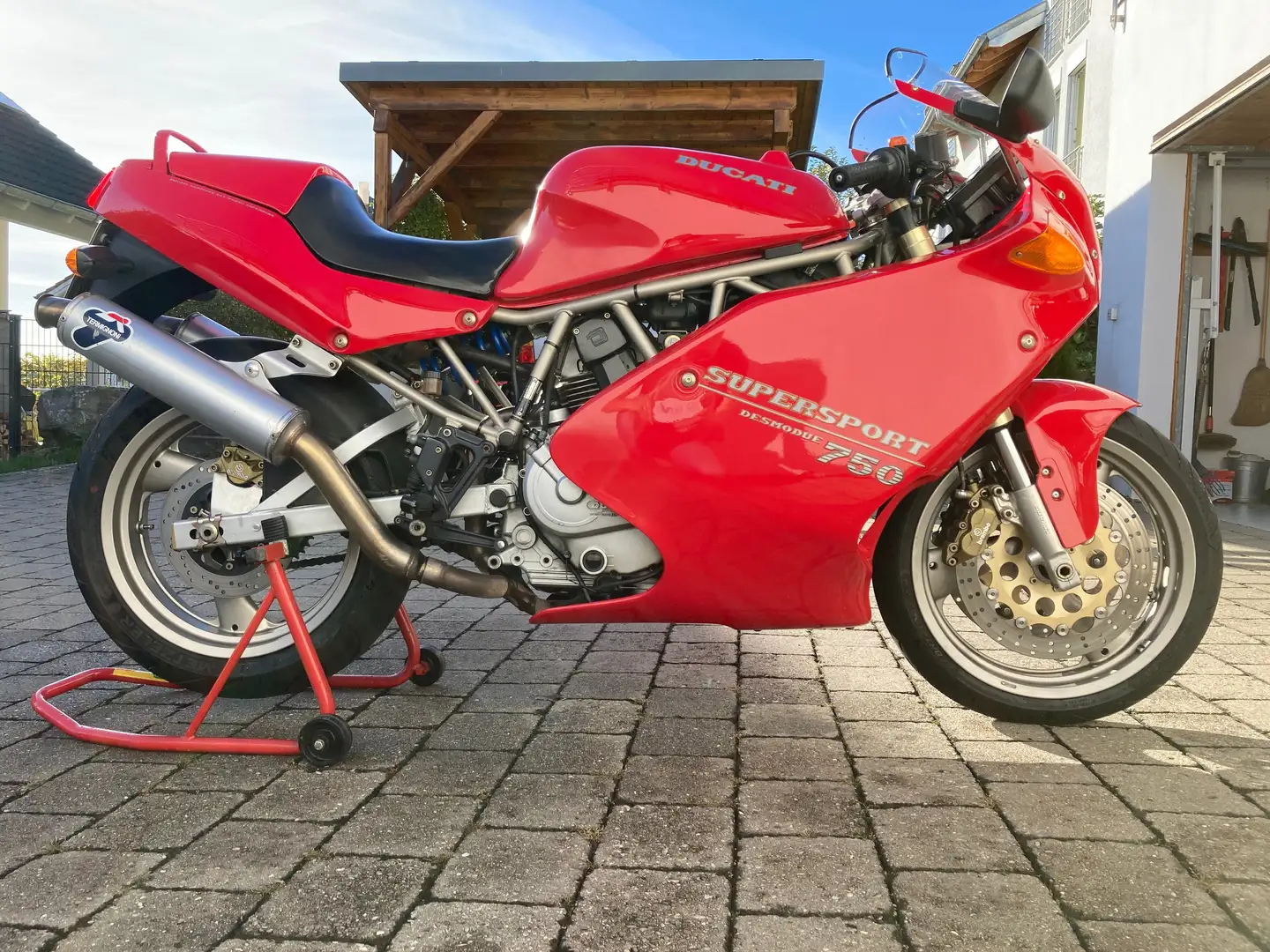 Ducati 750 SS Carenata - Erste Hand! Rot - 1