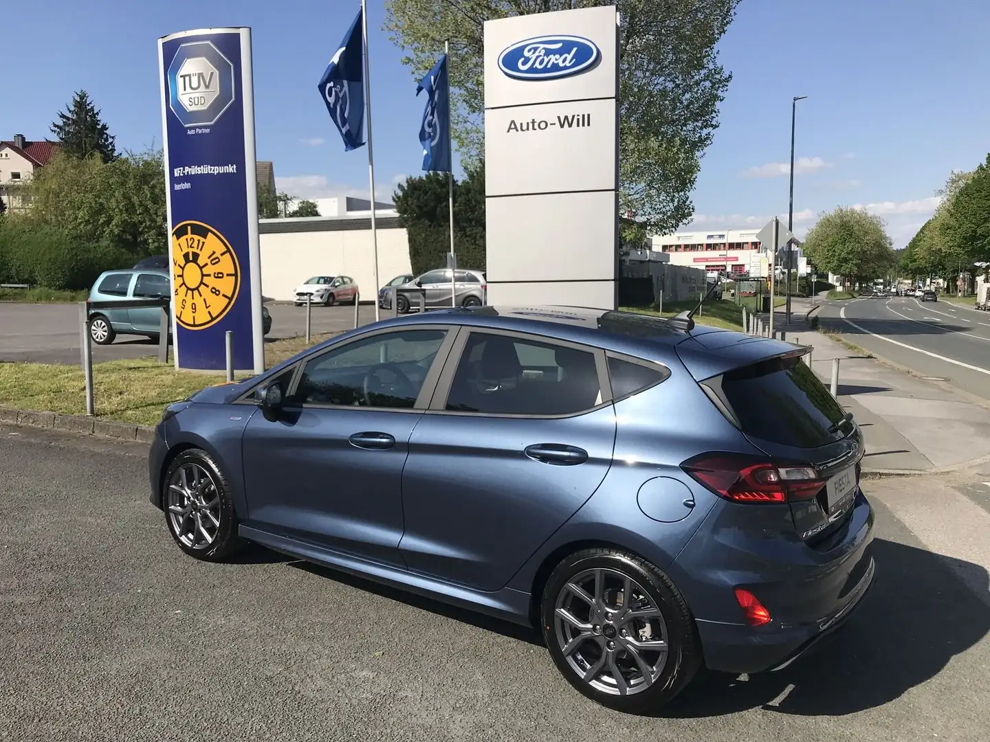 Ford Fiesta FIESTA ST-LINE X AUTOMATIK HYBRID LED ACC NAVI Blau - 2