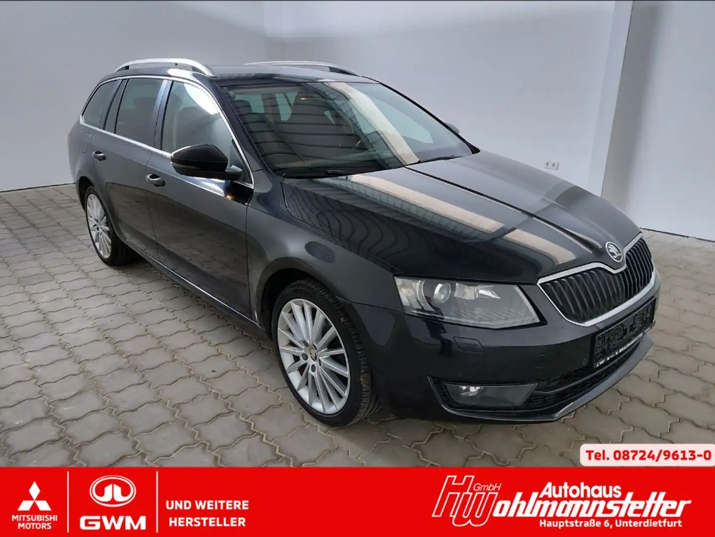 Skoda Octavia OCTAVIA TDI 1.9 Kombi Noir - 1