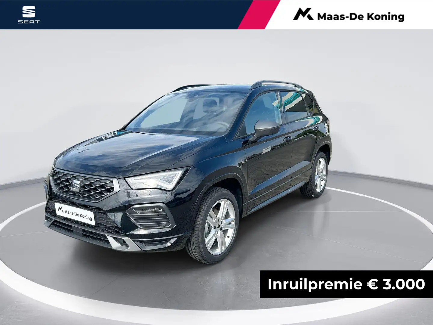 SEAT Ateca FR Business Intense 1.5 110 kW / 150 pk TSI SUV 7 Zwart - 1
