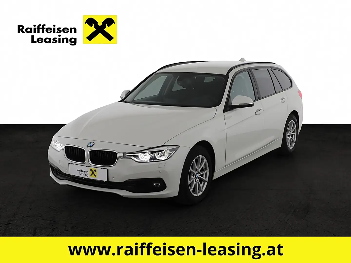 BMW 318 d Touring Aut. Weiß - 1