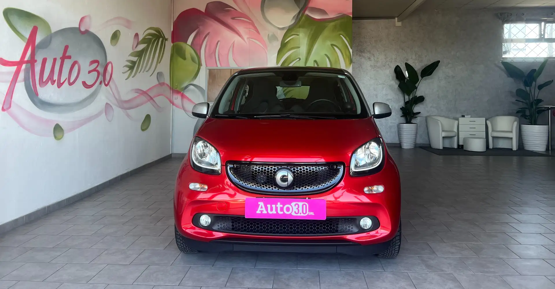 smart forFour 0.9 t Passion 90cv twinamic my18 Rosso - 2