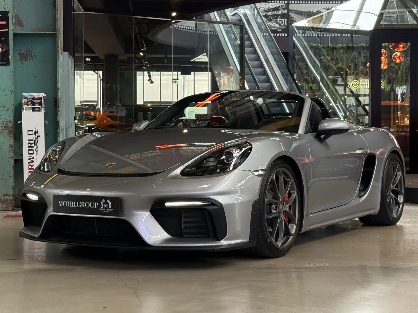 Porsche Boxster 718 Boxster Spyder/BOSE/Sitzheizung/Approved Silber - 2