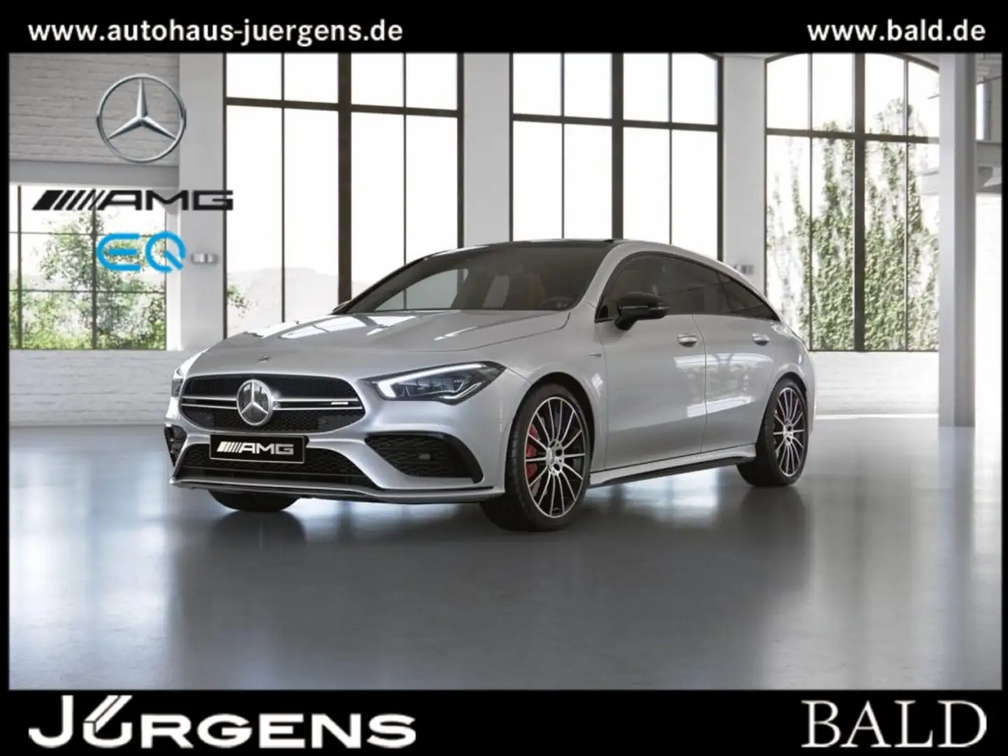 Mercedes-Benz CLA 35 AMG 4M SB Perf-Sitze/Pano/Night/Distr/19" Weiß - 1