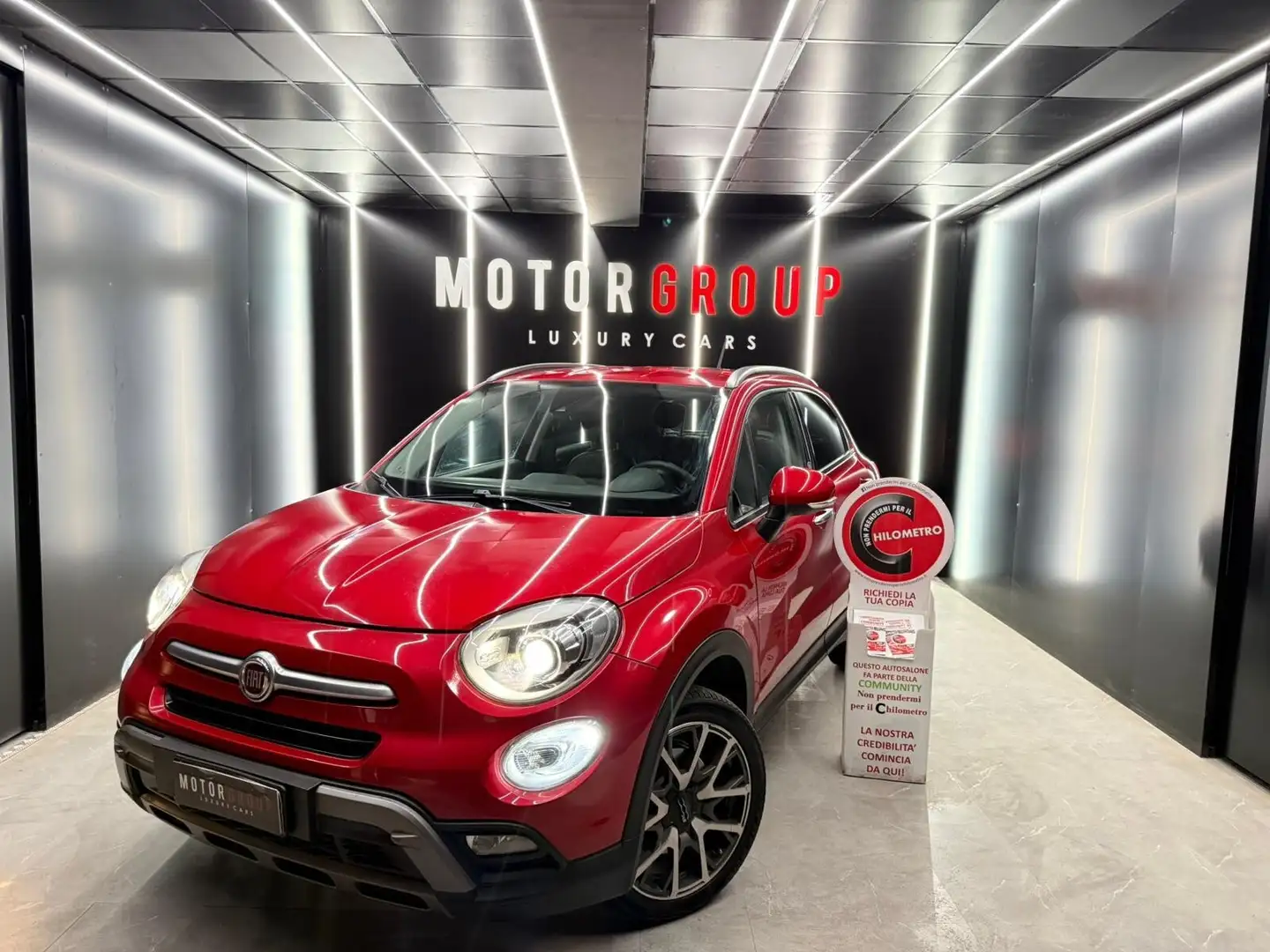 Fiat 500X 500X 2.0 MultiJet 140 CV AT9 4x4 Cross Plus Rouge - 1