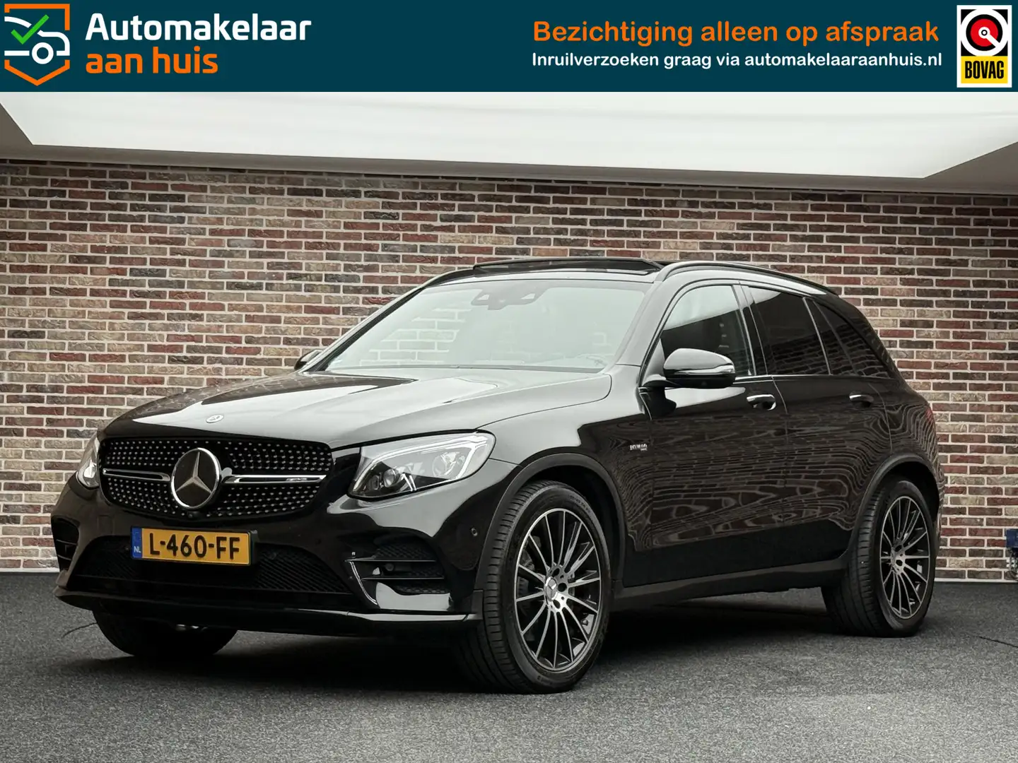 Mercedes-Benz GLC 43 AMG 4MATIC | Dak| Trekhaak| 360'| Adaptive cruise| Zwart - 1