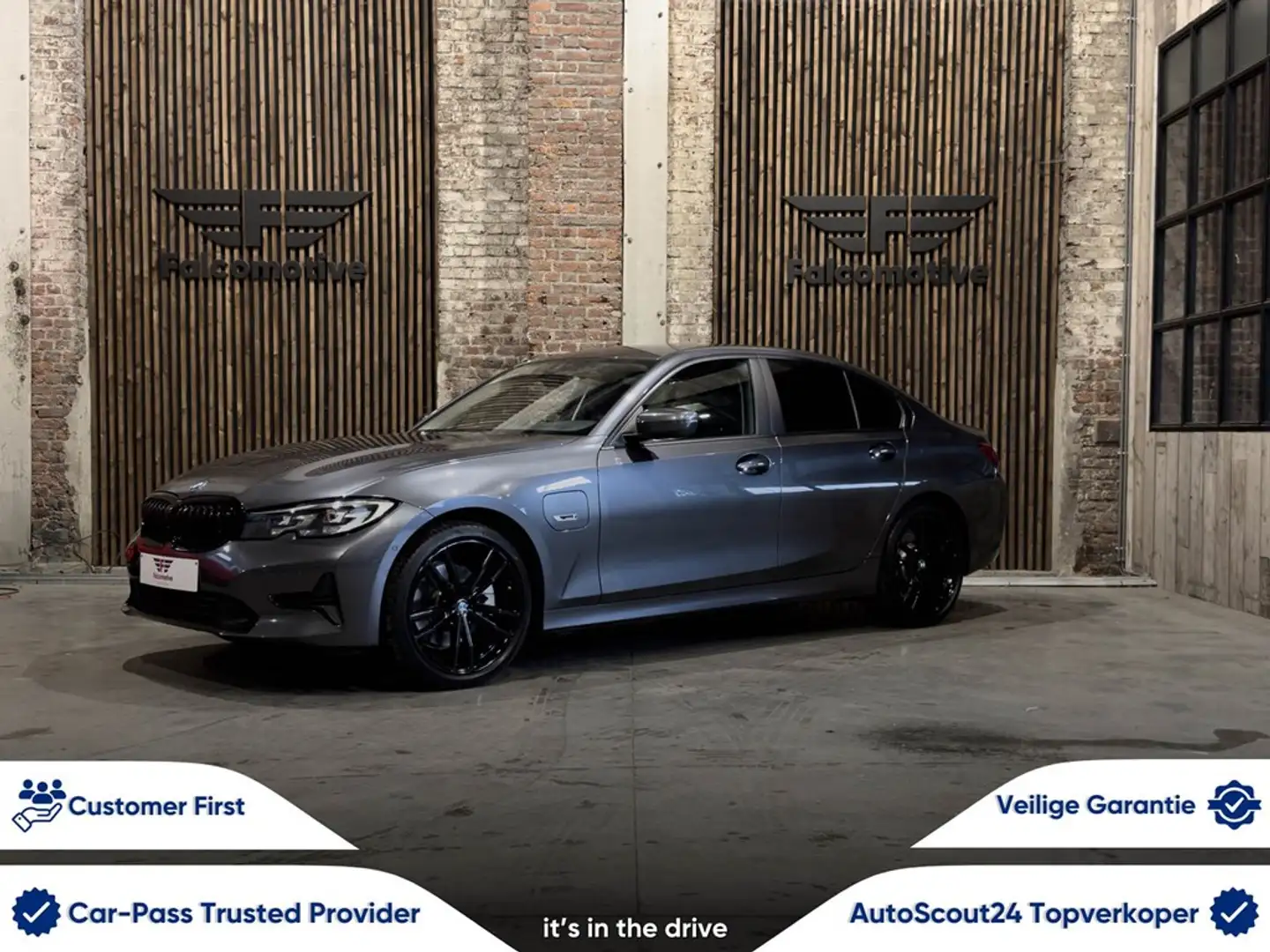 BMW 320 e*PHEV*DAB*Slechts 35.291 km!!!*SPORTZETELS*LED* Gris - 1