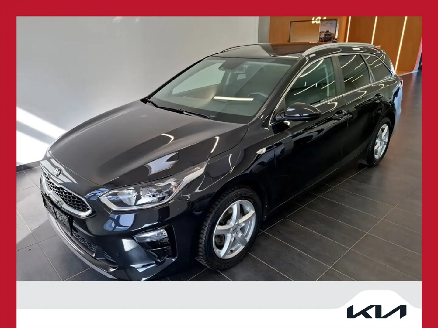 Kia Ceed SW / cee'd SW ceed SW 1,6 CRDi SCR ISG Silber 48V Schwarz - 1