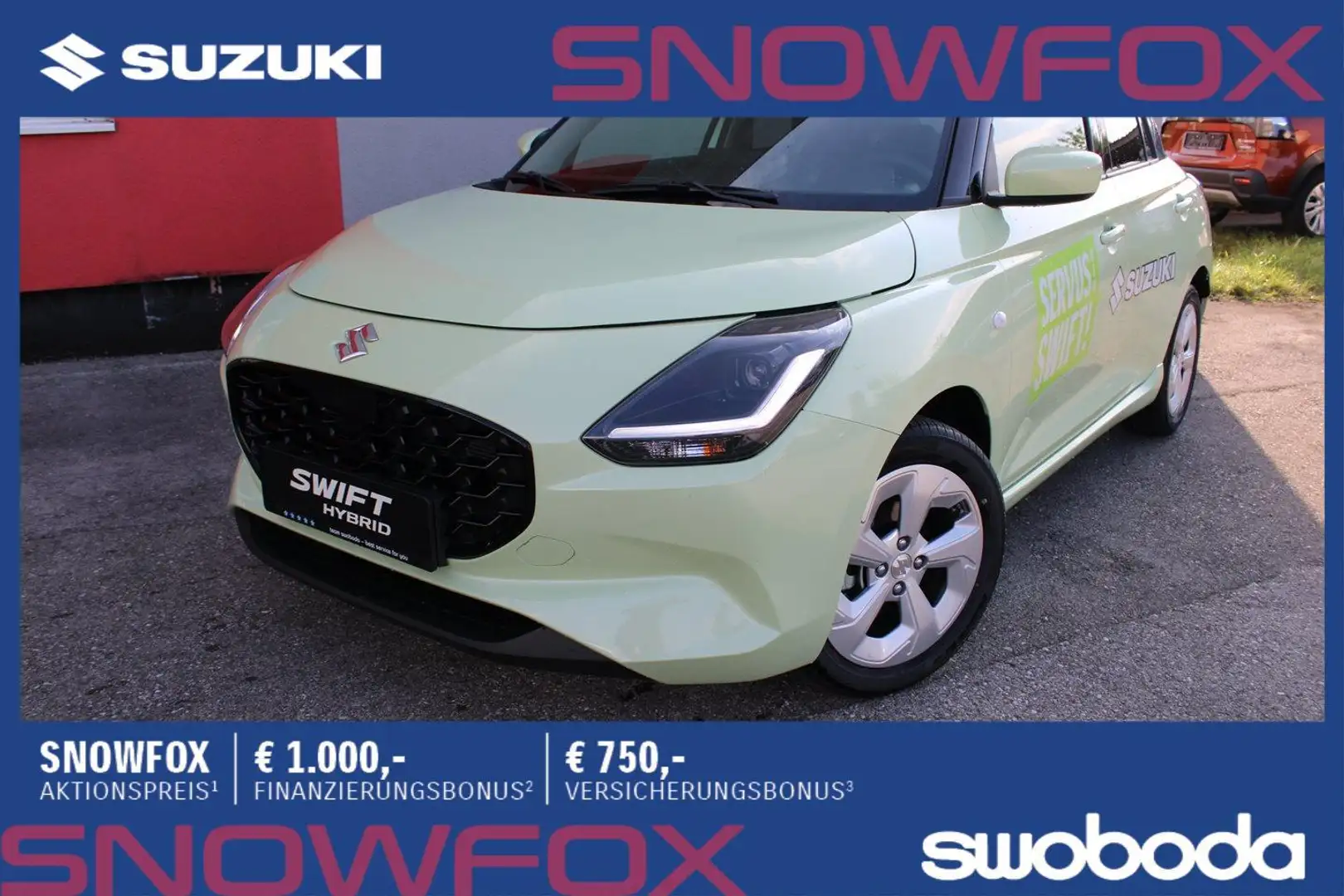 Suzuki Swift 1,2 Hybrid Shine Gelb - 1