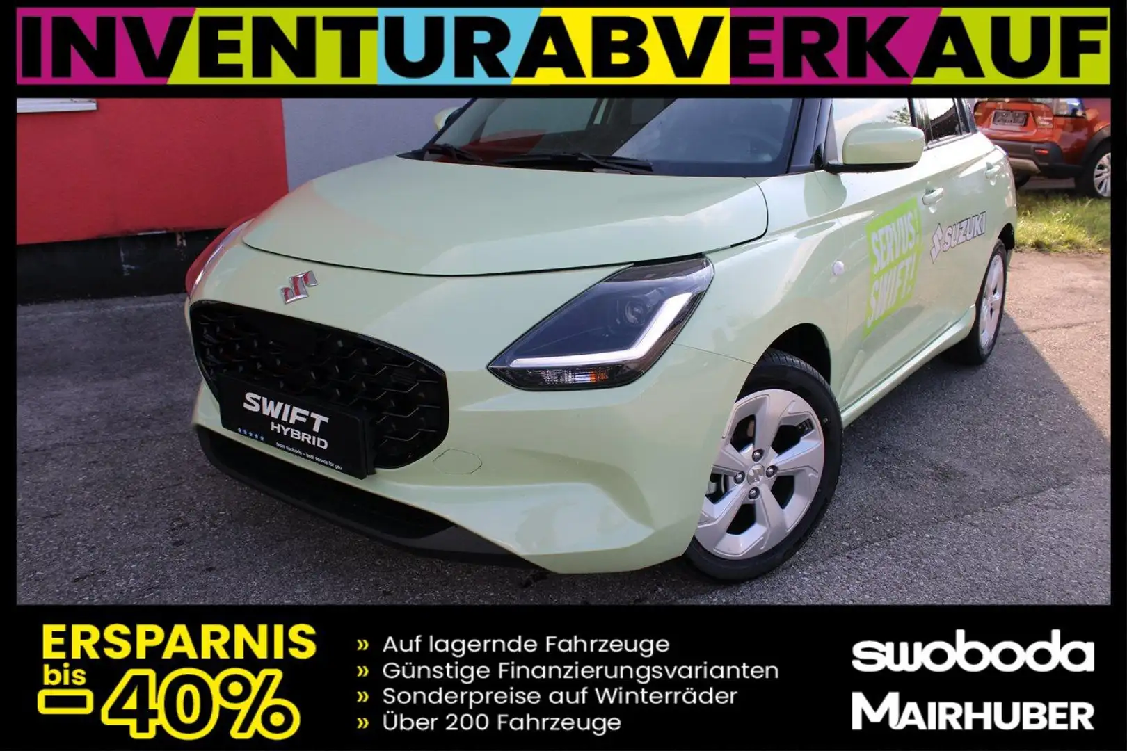 Suzuki Swift 1,2 Hybrid Shine Gelb - 1