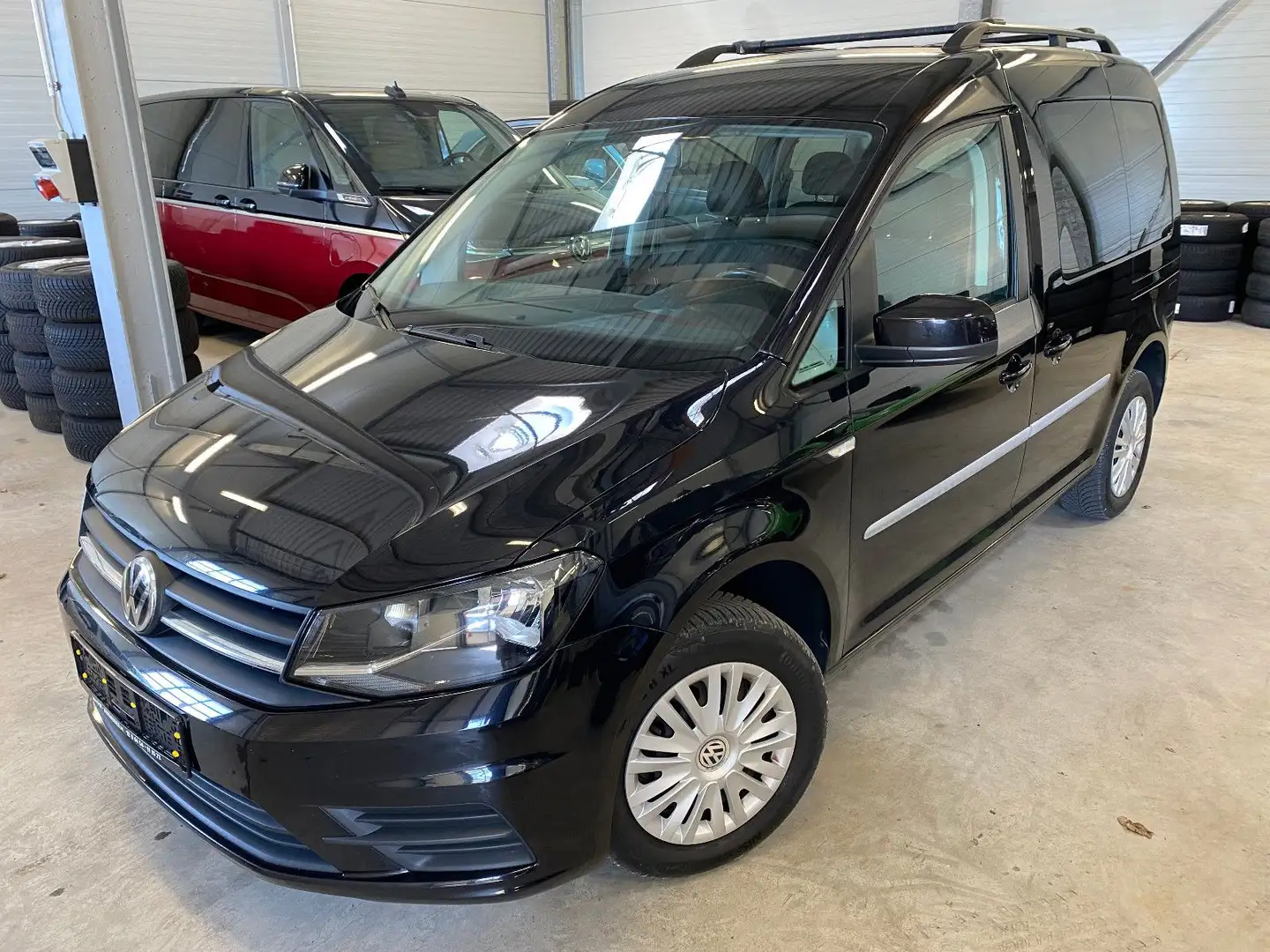 Volkswagen Caddy 2.0 TDI Klimaautomatik PDC SHZ Tempomat Noir - 2