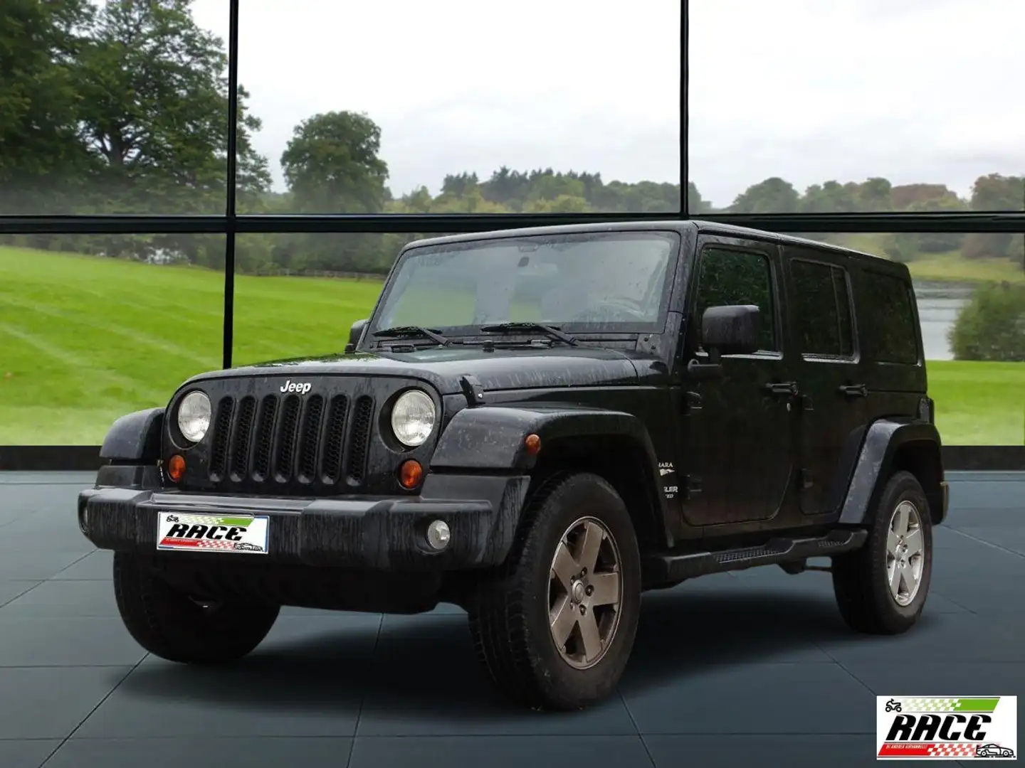 Jeep Wrangler Unlimited 2.8 CRD DPF Sahara A. Negro - 1