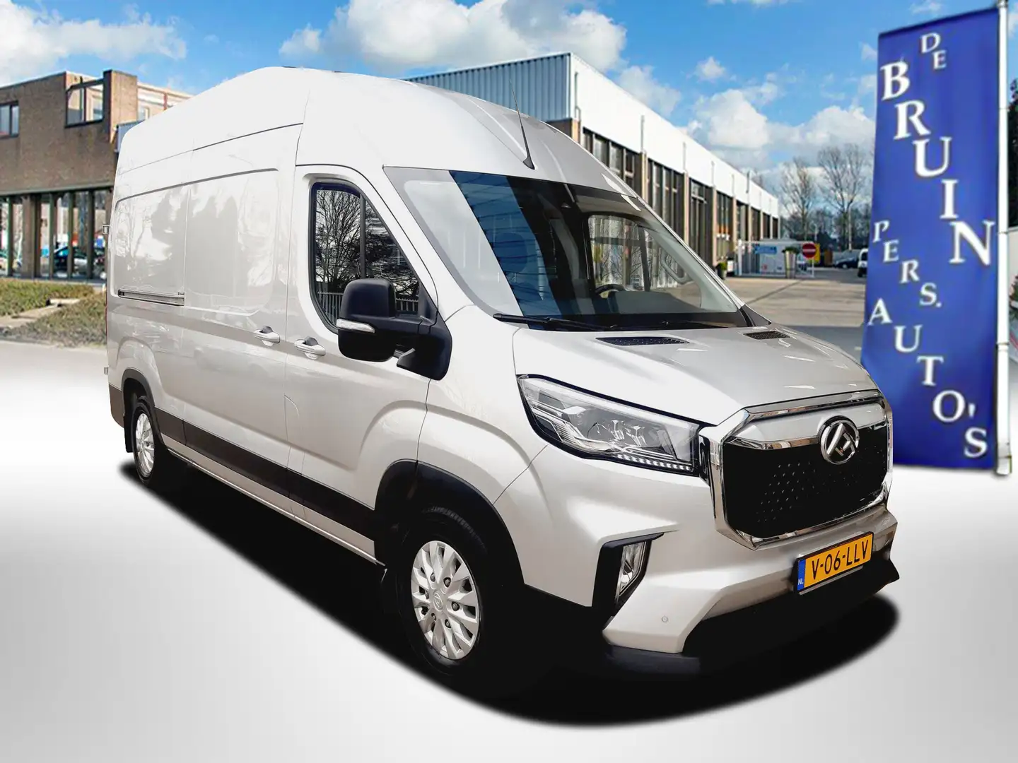 Ford E-Transit eTransit /Maxus eDeliver9 L3/H3 72 kWh Airco Carpl Gris - 1