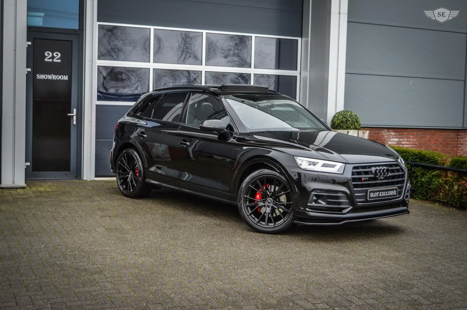 Audi SQ5 3.0 TFSI|QUATTRO|PRO LINE PLUS|PANO|B&O|360|HEADUP Zwart - 2