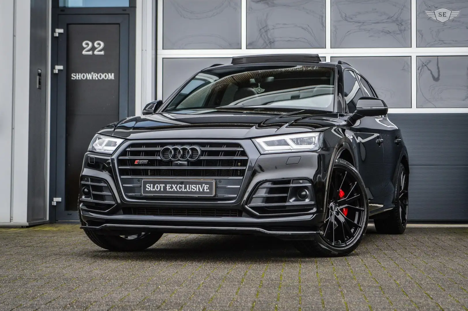 Audi SQ5 3.0 TFSI|QUATTRO|PRO LINE PLUS|PANO|B&O|360|HEADUP Zwart - 1